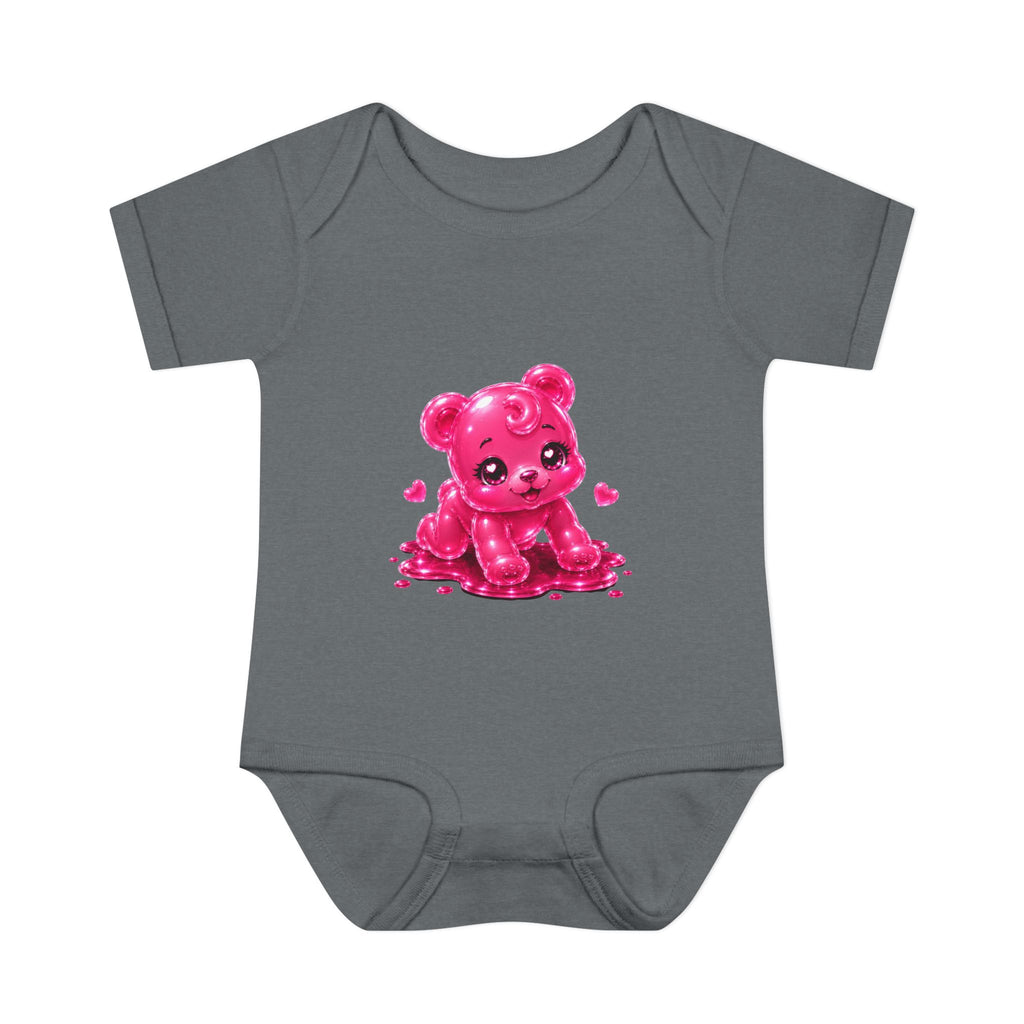 Pink Gummy Bear Infant Bodysuit - Cute Baby Shower Gift