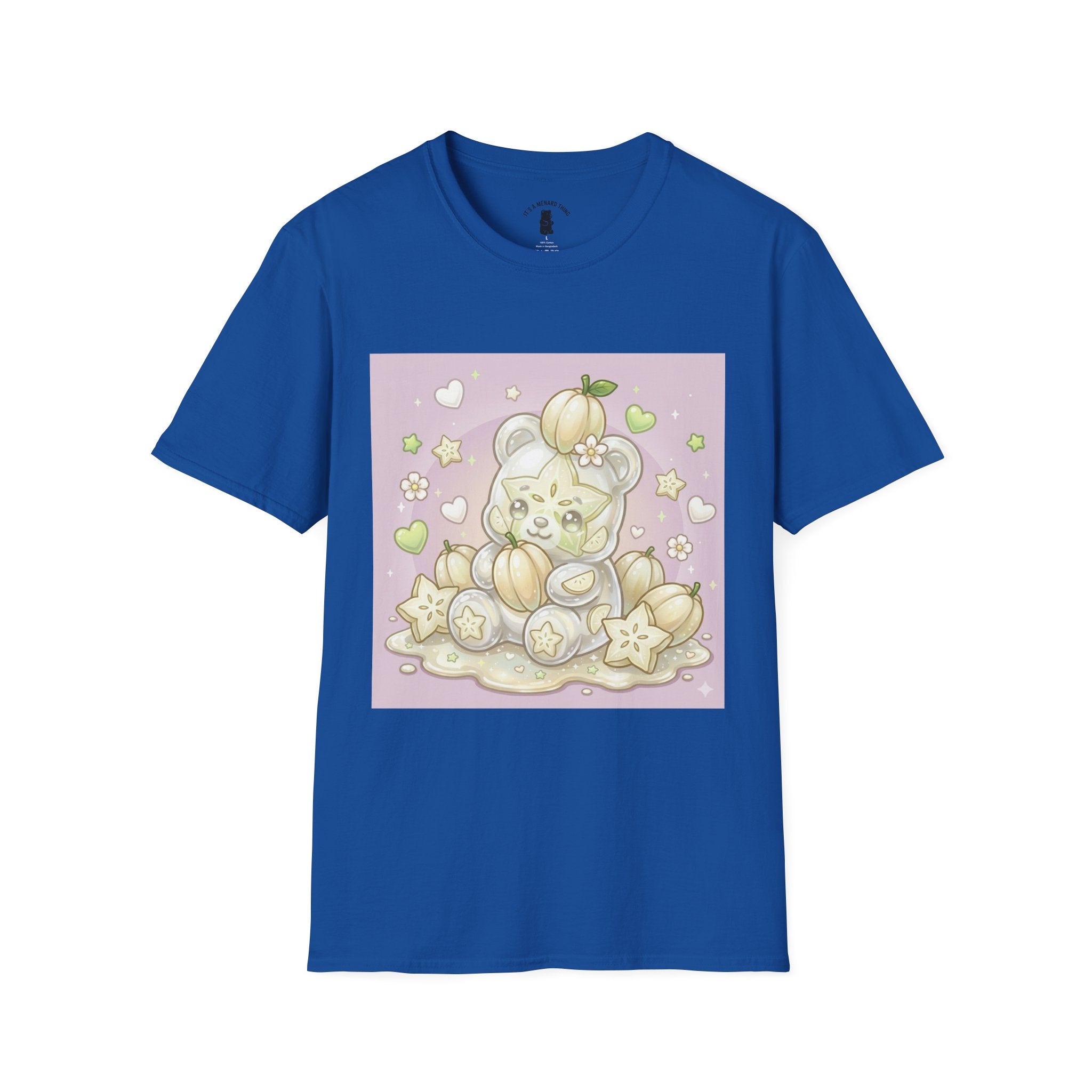 Cute Pumpkin Bear T-Shirt — Pastel Kawaii Fall Tee