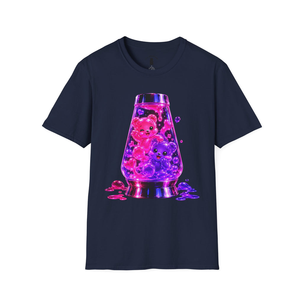 Retro Neon Special Lava Lamp, Oozy Bear Duo Gummies- Graphic Shirt