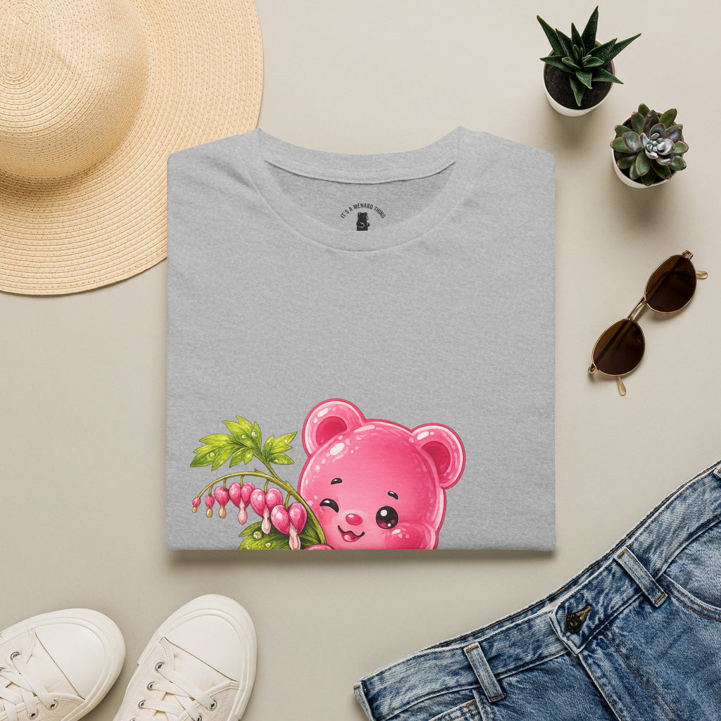 Praising Bleeding Hearts, Pink Oozy Bear Gummy Special- Graphic Shirt