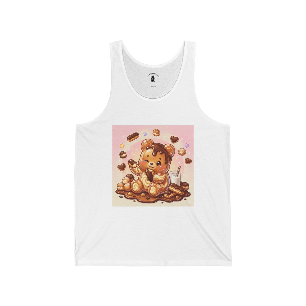 Chocolate Eclairs, Sweet Cream Gooey Gummy Bear — Sweet Graphic T-Shirt