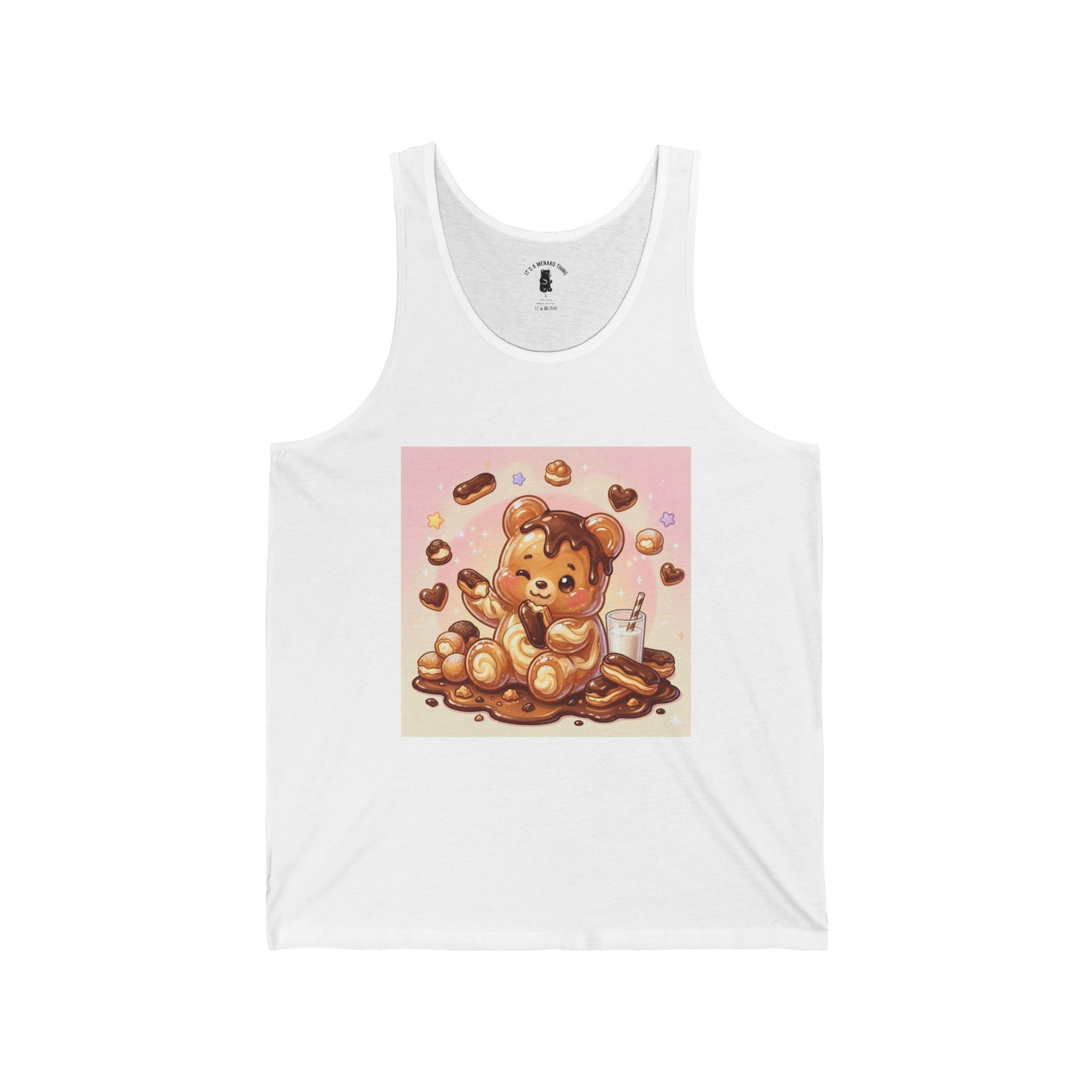 Chocolate Eclairs, Sweet Cream Gooey Gummy Bear — Sweet Graphic T-Shirt