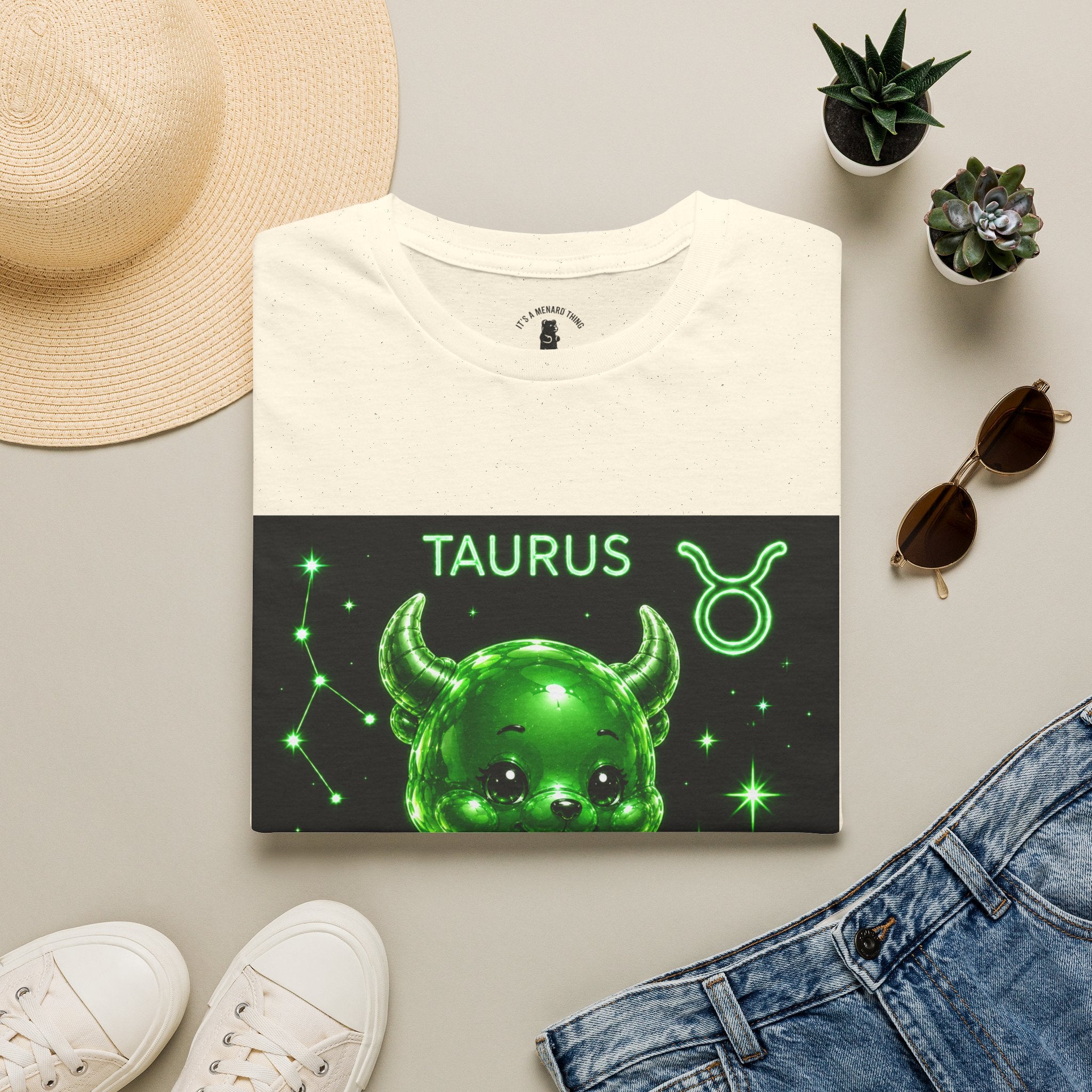 Taurus Zodiac Astrology Sign Oozy Bear Friends Special Addition- Graphic Shirt