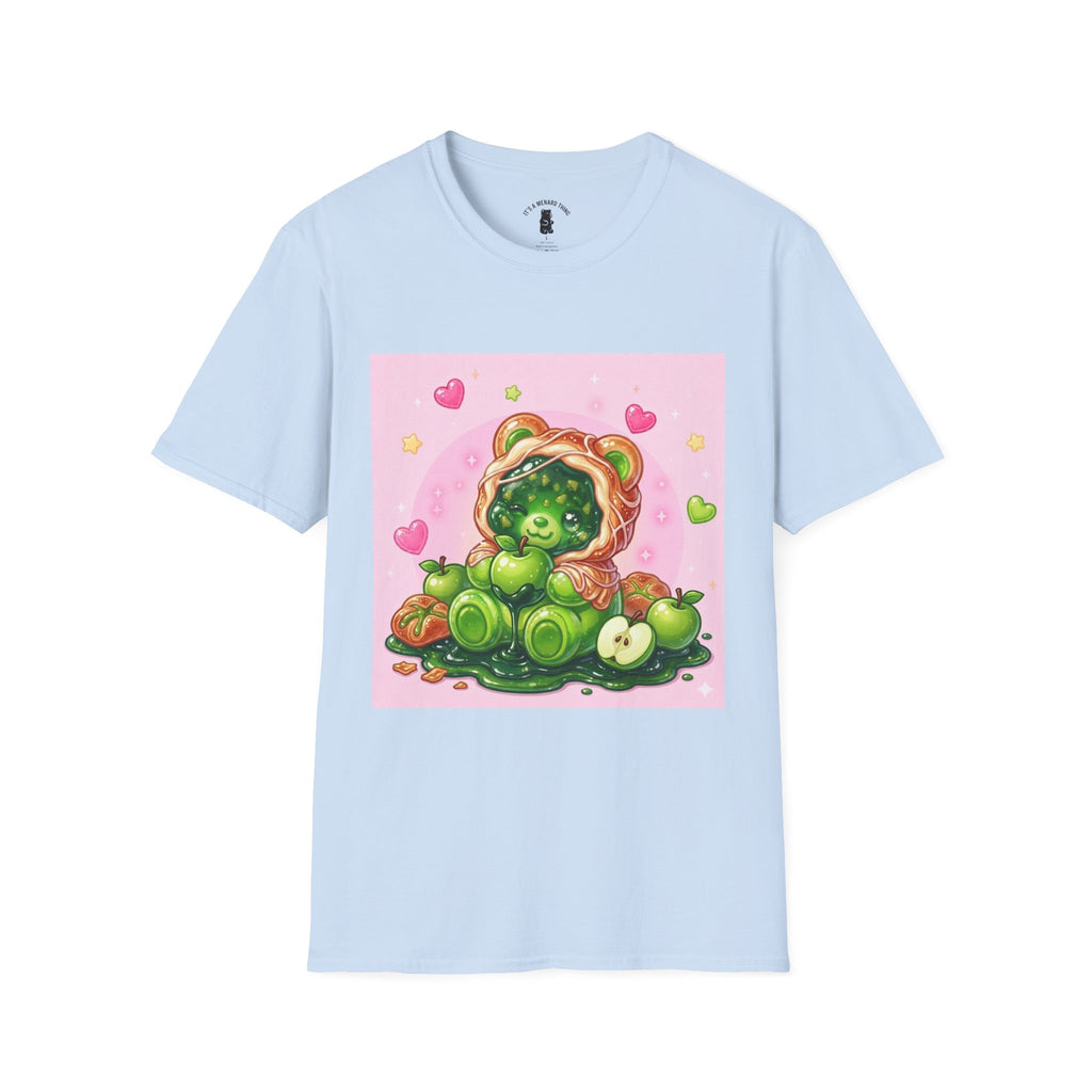 Green Apple Danish Gooey Gummy Bear — Kawaii Graphic Tee