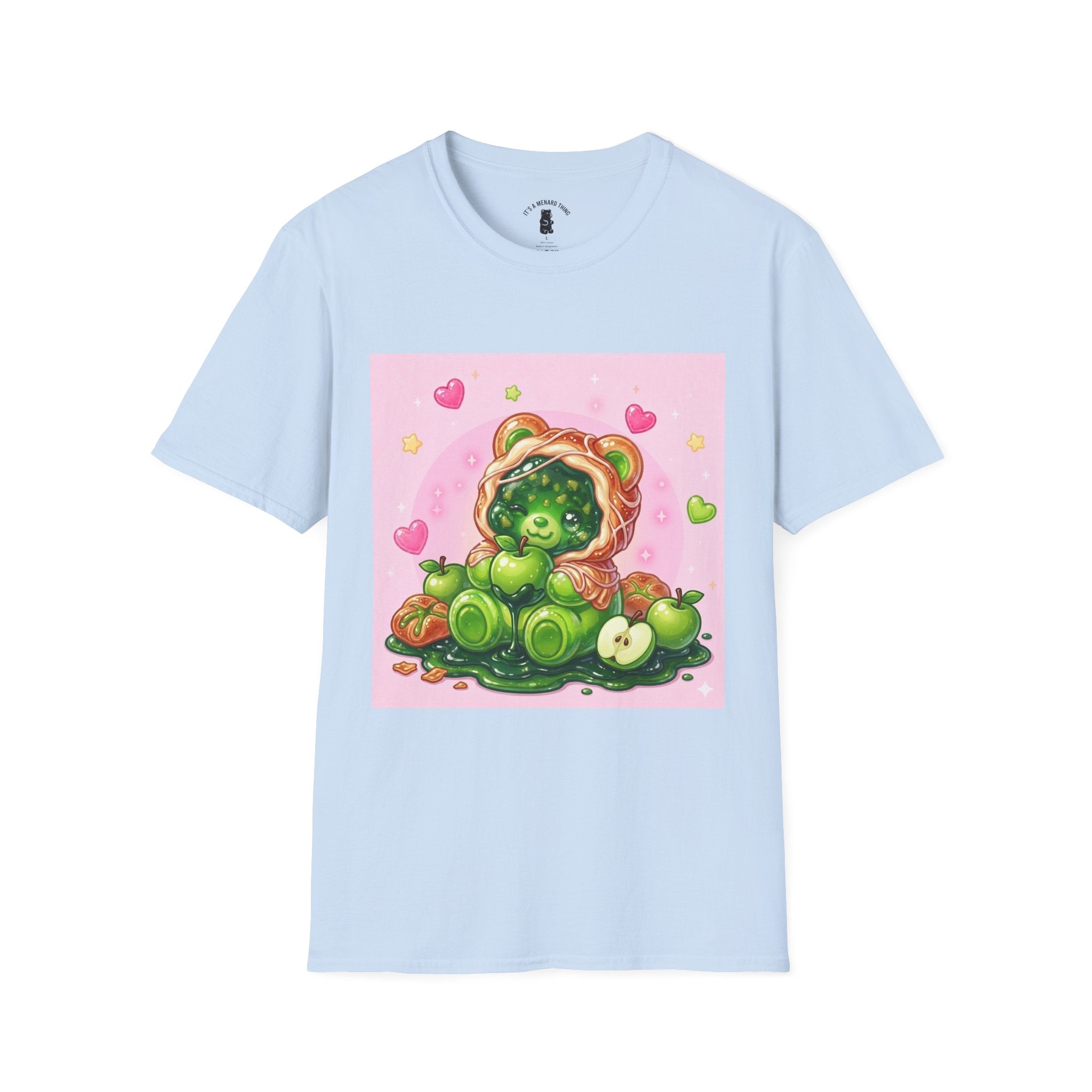 Green Apple Danish Gooey Gummy Bear — Kawaii Graphic Tee