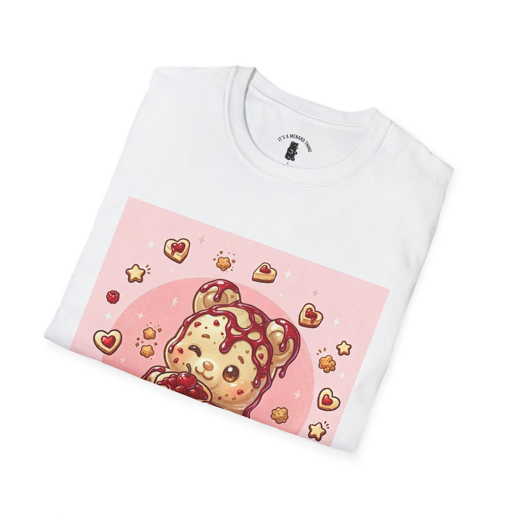Raspberry Cheese Cake Gooey Gummy Bear — Kawaii Grapic T-Shirt
