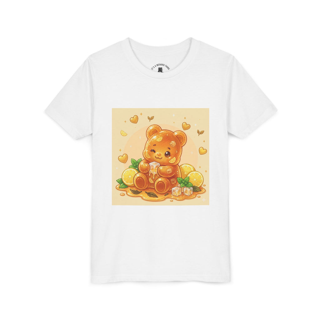 Honey Lemon Iced-Tea Gooey Gummy Bear Youth T-Shirt