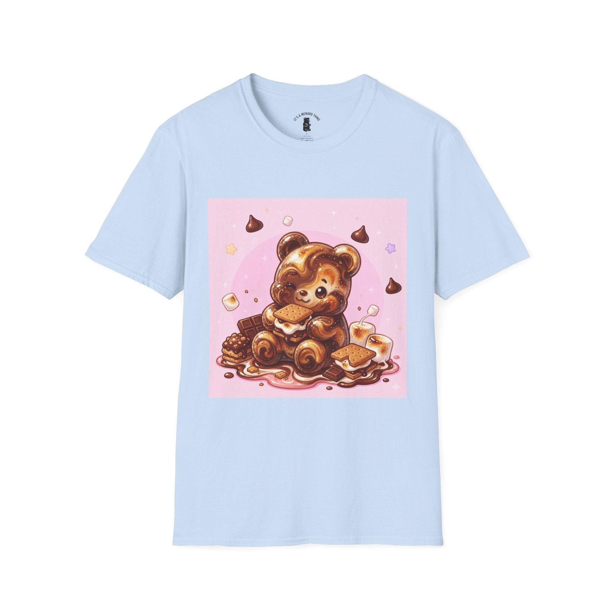 Chocolate S'mores Gooey Gummy Bear — Cute Graphic Tee