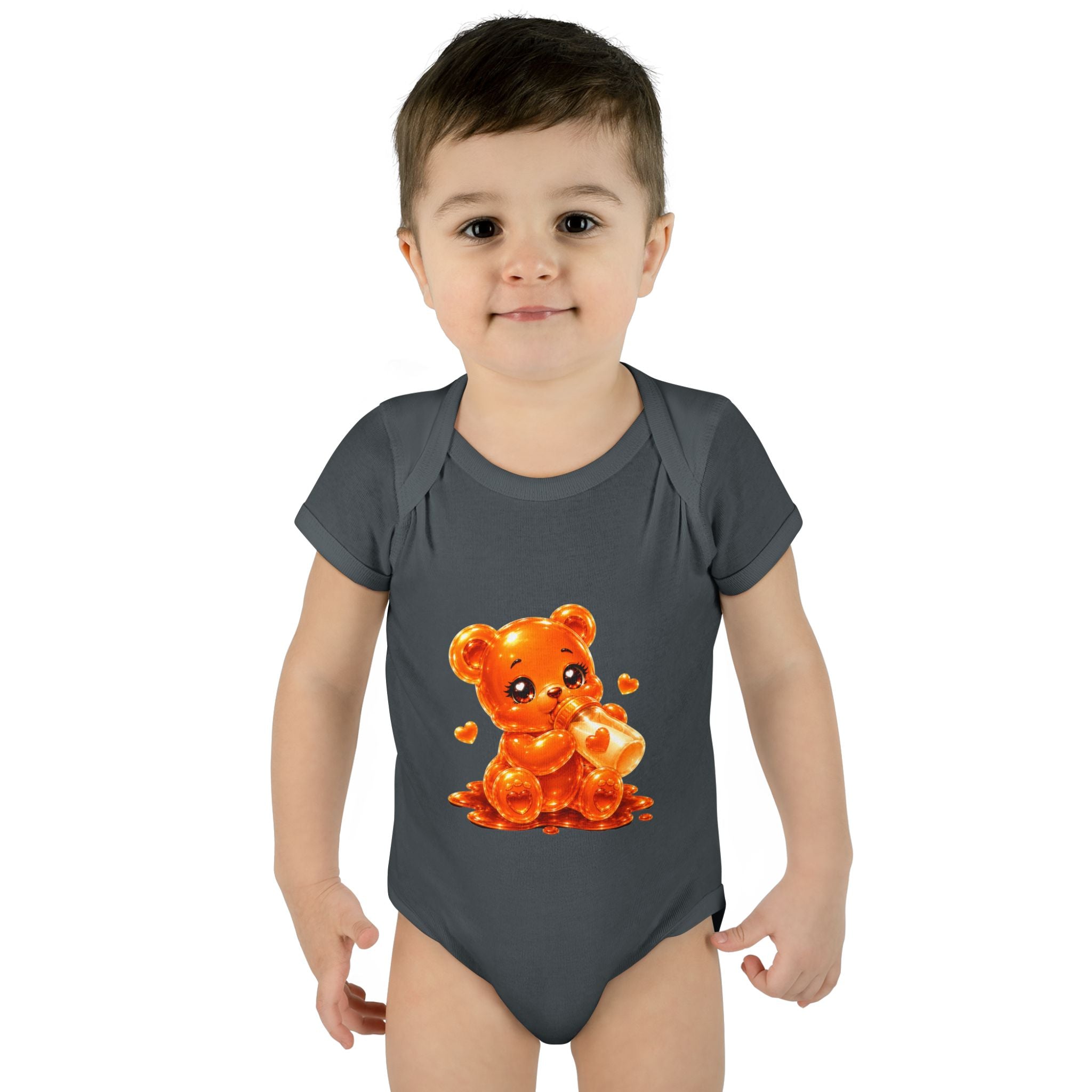 Snack Time, Oozy Baby Gummy Bear Cutie Special Addition- Graphic Onesie