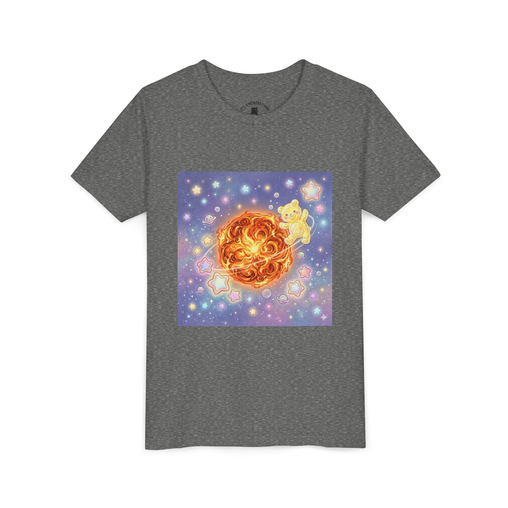 Toasted Cinnamon Sun Gooey Crystal Gummy Bear —Stars Galaxy Design