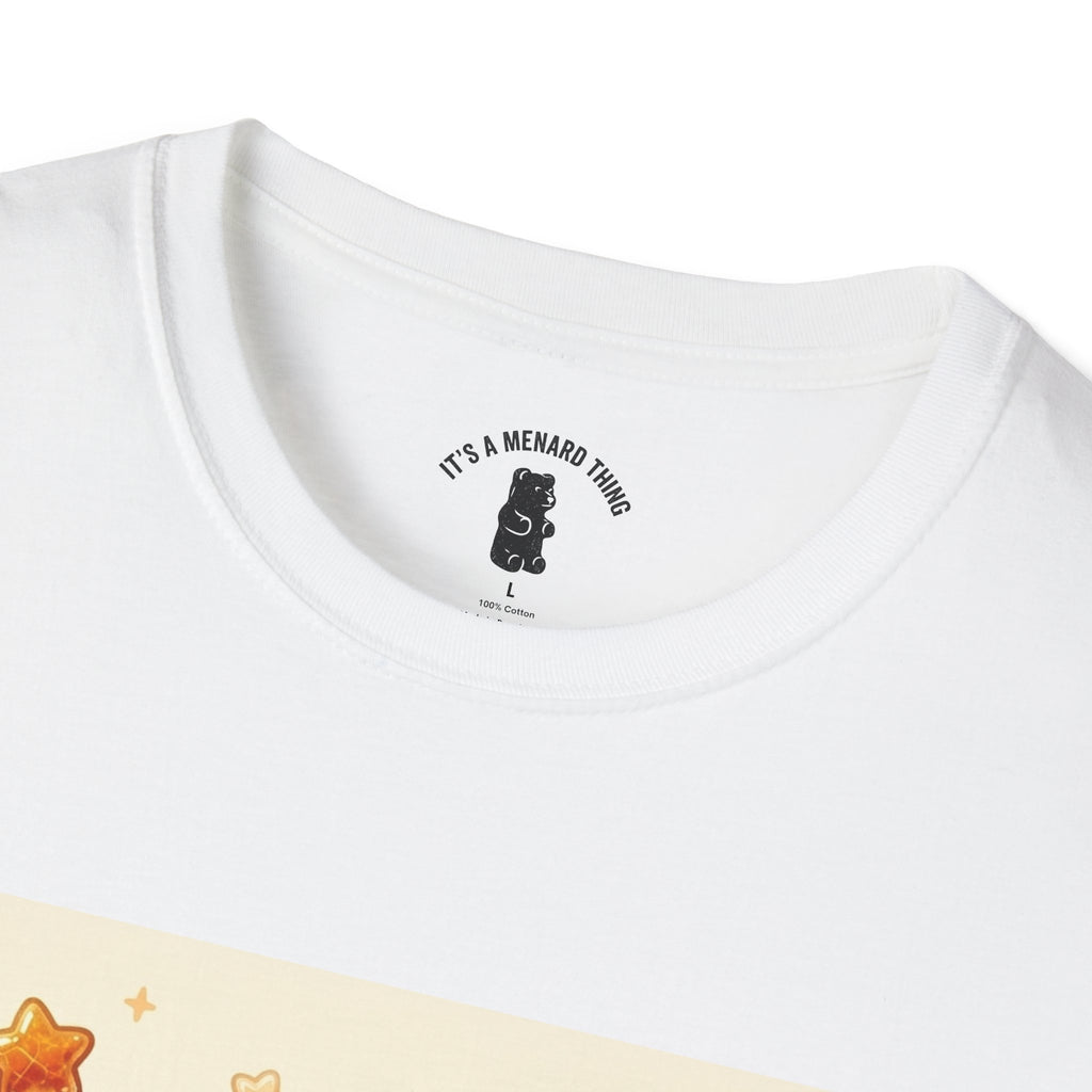 Cream Brulé Cutie, Gooey Gummy Bear – Adorable Graphic Tee