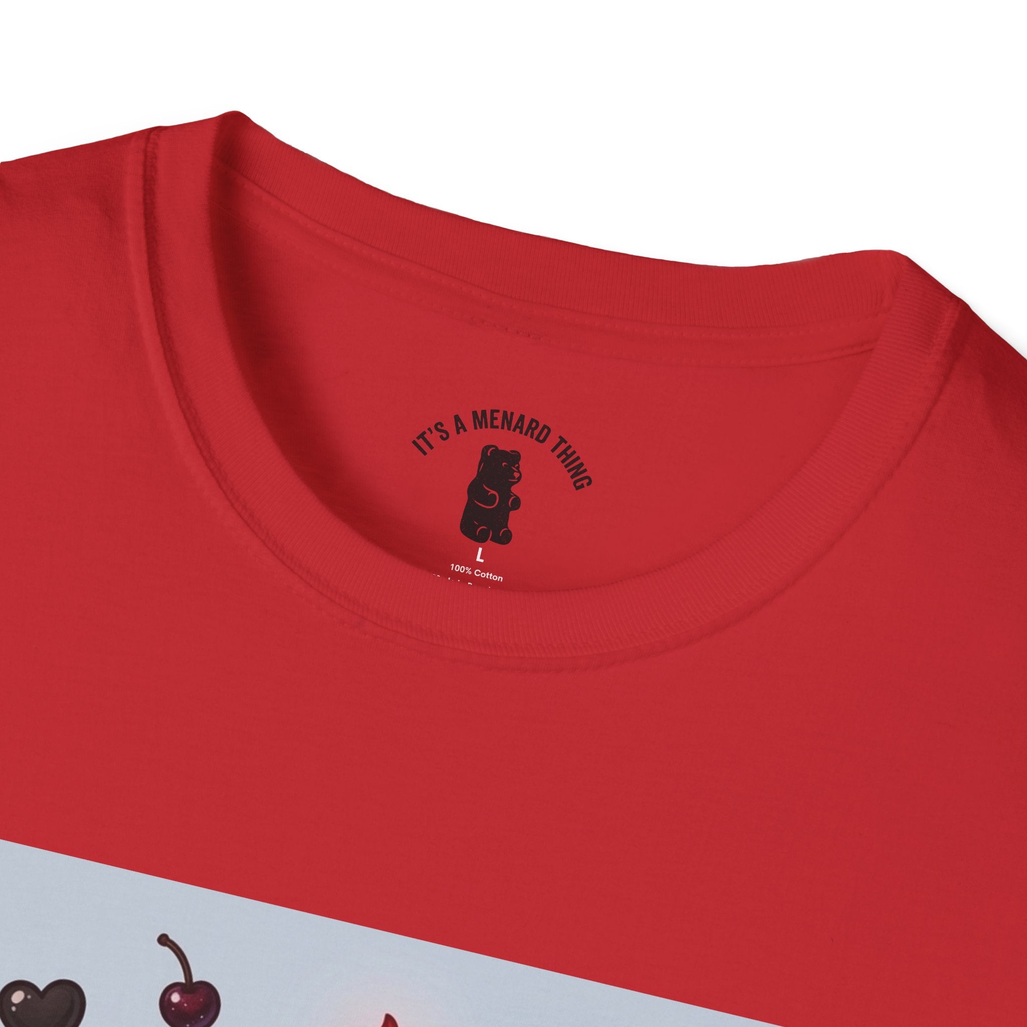 Devils food Cake Demon, Gooey Fudge Gummy Bear — Kawaii Graphic Tee