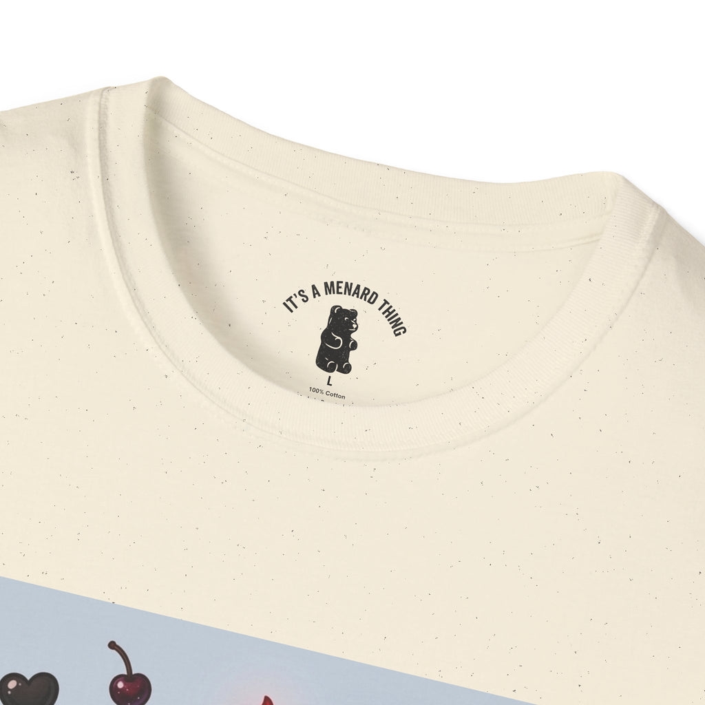 Devils food Cake Demon, Gooey Fudge Gummy Bear — Kawaii Graphic Tee
