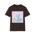 Cute Blue Iced Milkshake, Gooey Gummy Bear — Pastel Kawaii Graphic Tee