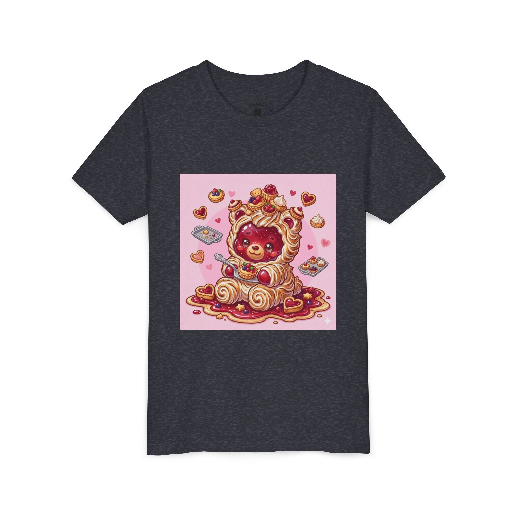 Whipper Berry Tart Gooey Gummy Bear Graphic Youth Shirt