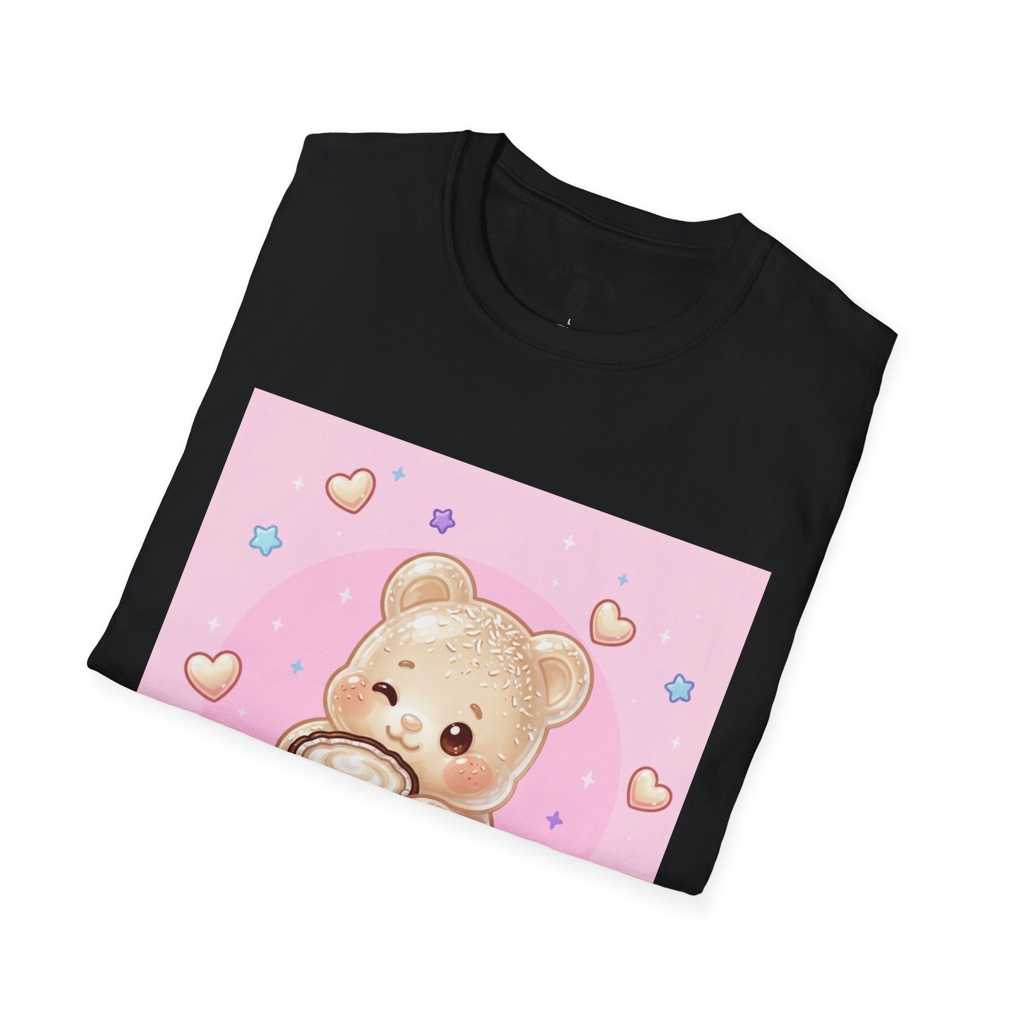 Coconut Milk Gooey Gummy Bear T-Shirt — Kawaii Dessert Graphic Tee