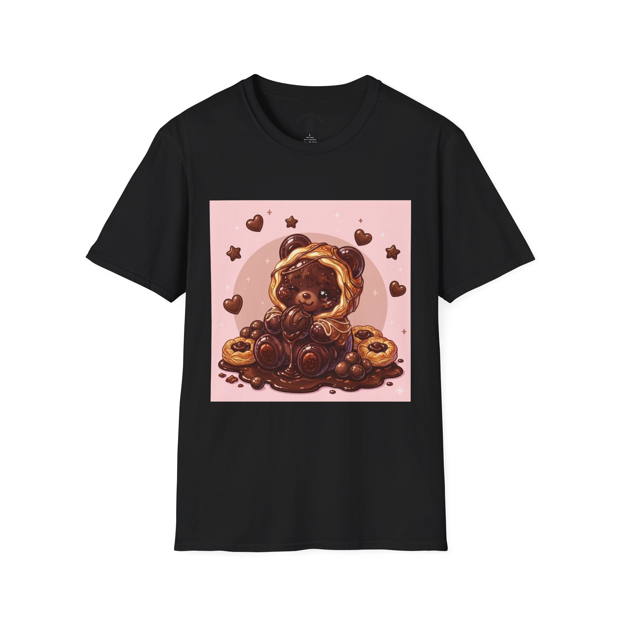 Chocolate Danish Gooey Gummy Bear — Cute  Graphic T-Shirt
