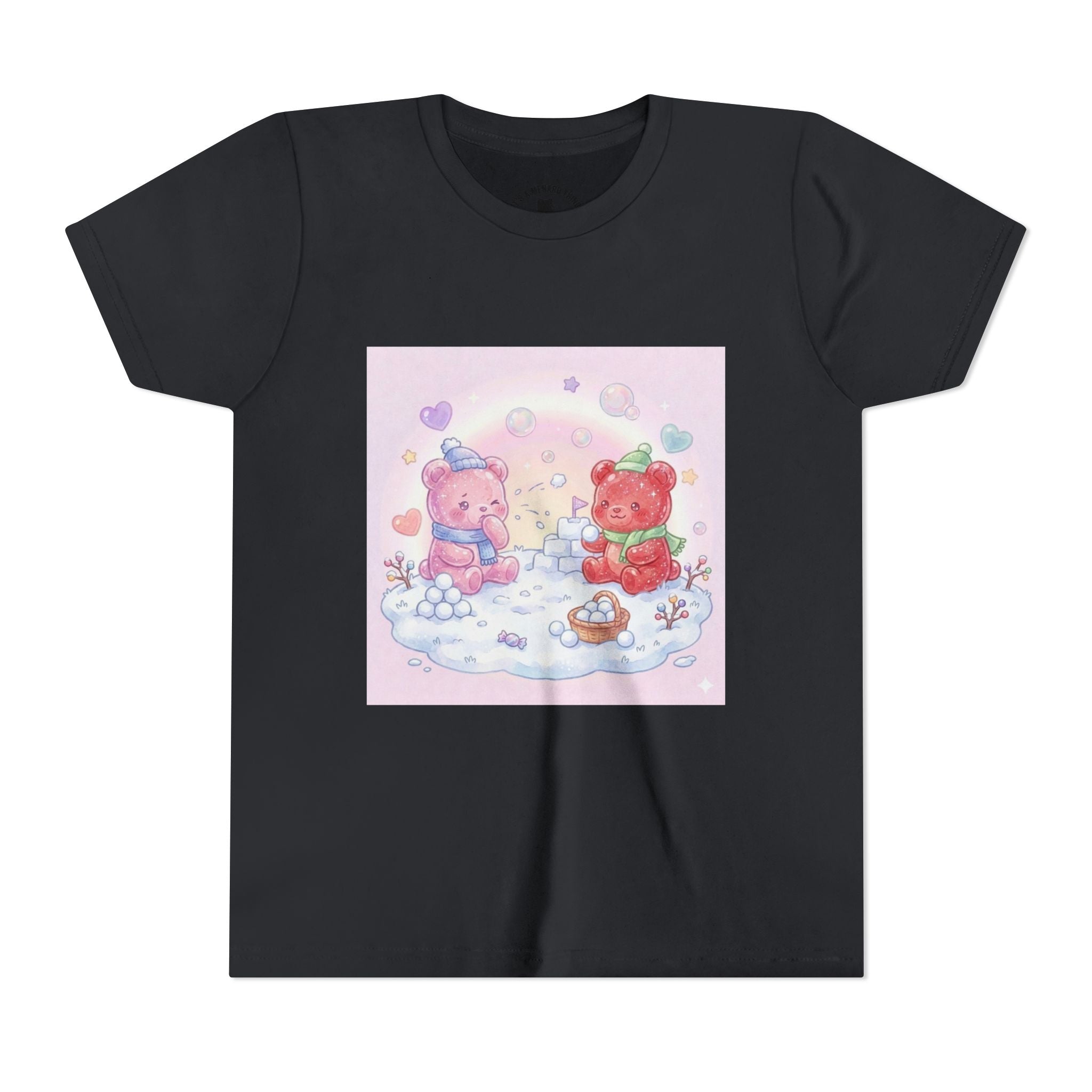 Duo Gooey Gummy Bear Snowball game T-Shirt