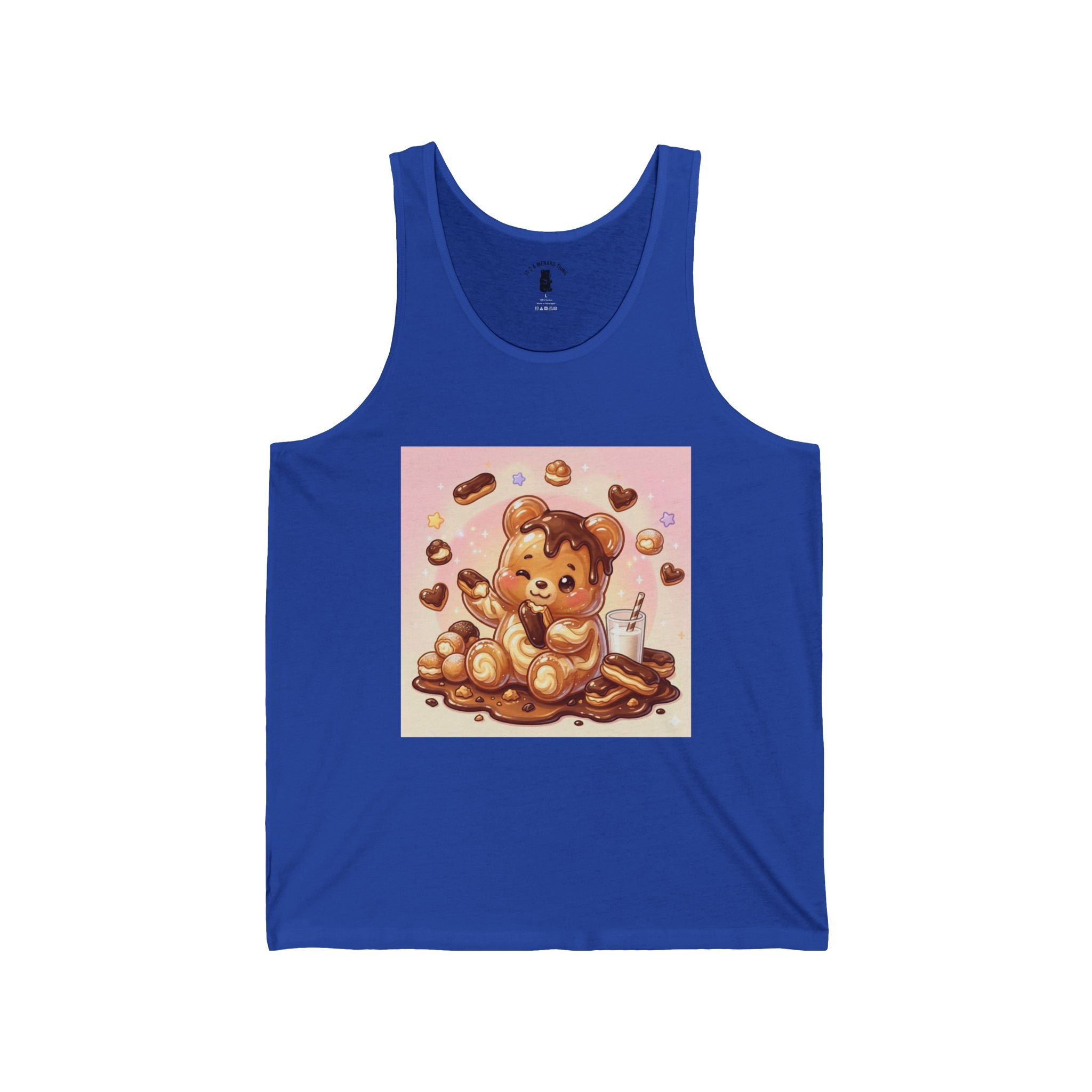 Chocolate Eclairs, Sweet Cream Gooey Gummy Bear — Sweet Graphic T-Shirt