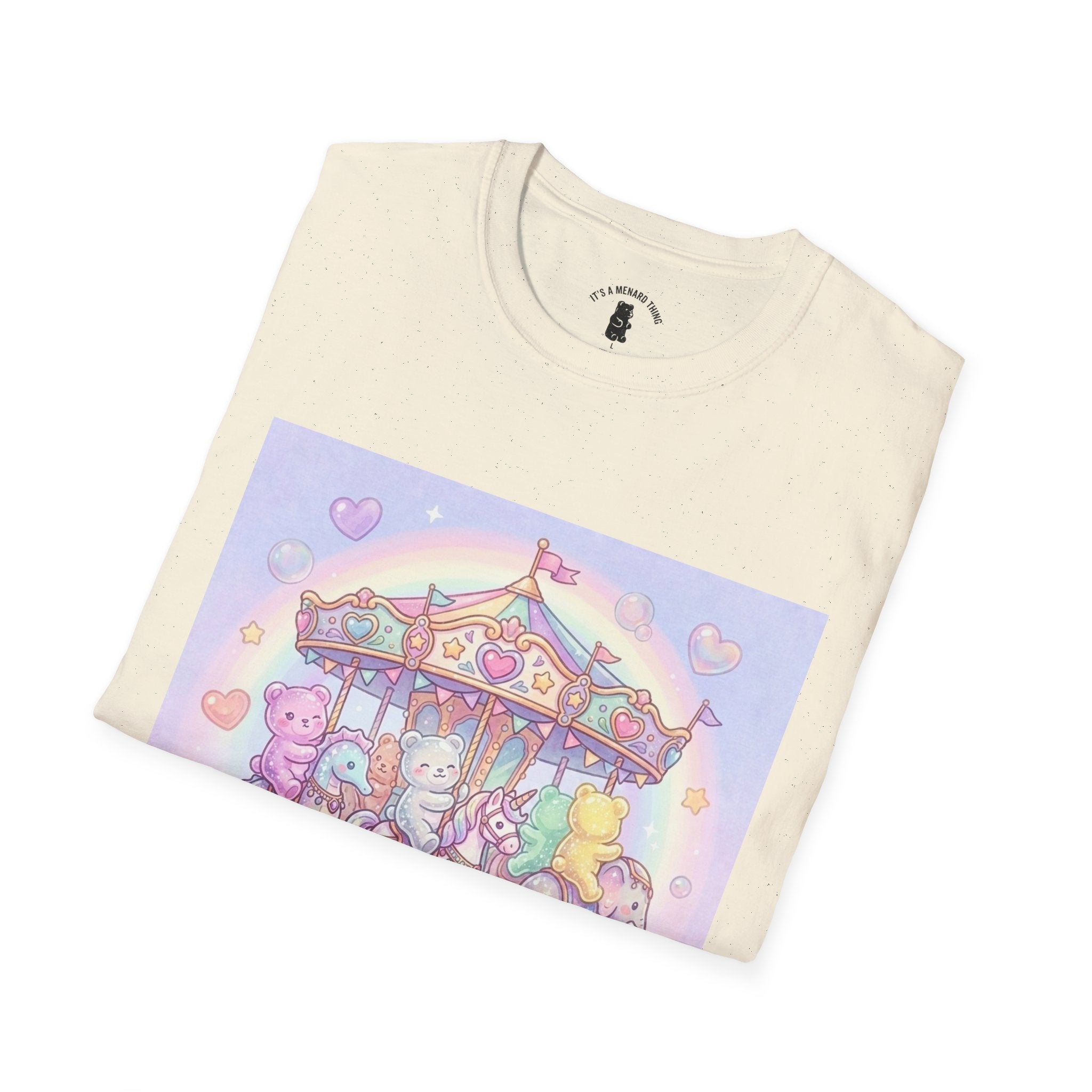 Riding the Fair Carousel, Gooey Gummy Friends — Cute Fairground Design