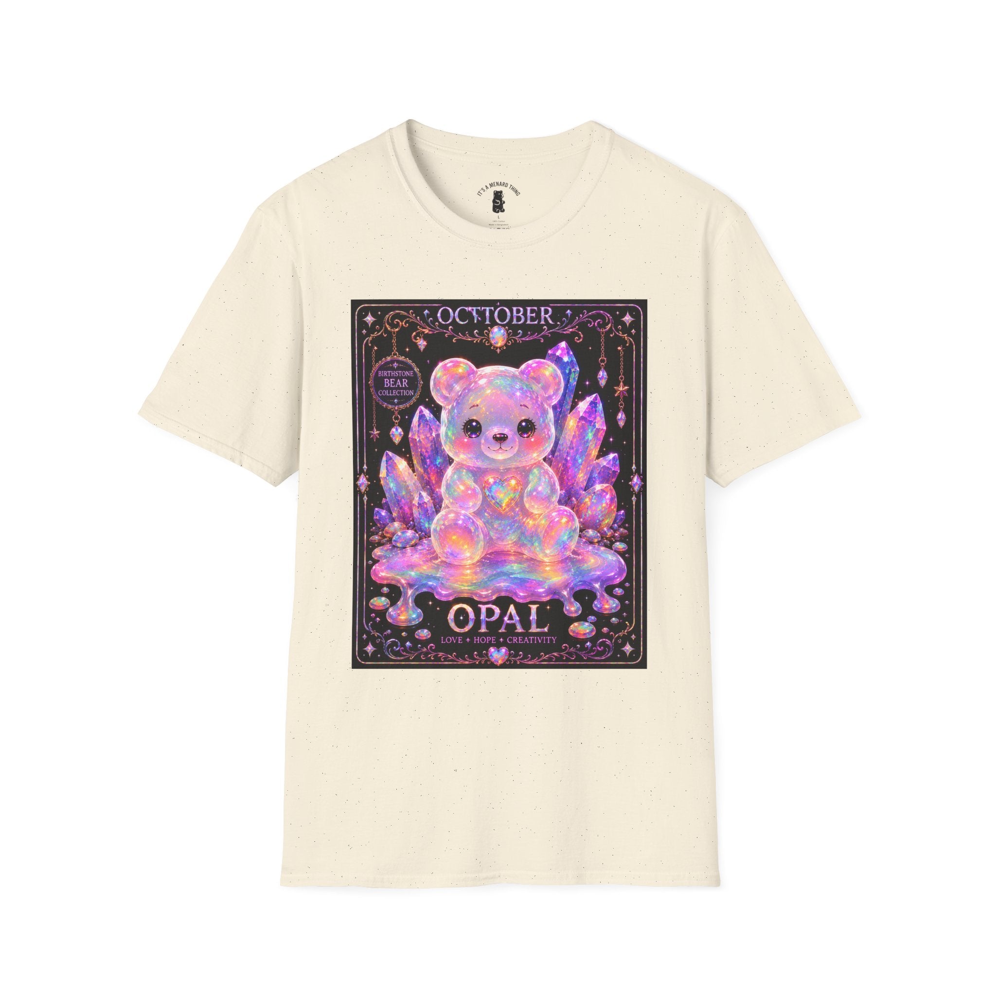 October, Opal Crystal Oozy Bear Special Addition- Graphic Shirt