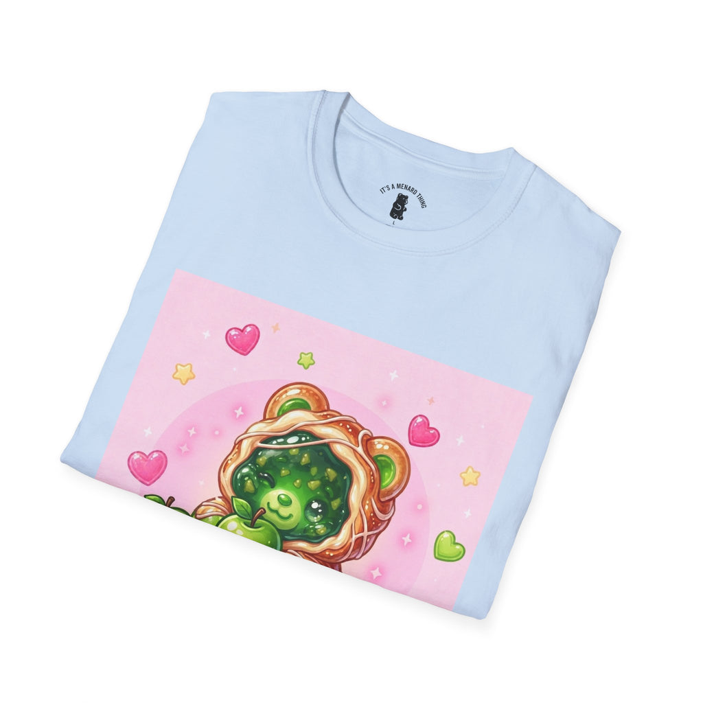 Green Apple Danish Gooey Gummy Bear — Kawaii Graphic Tee
