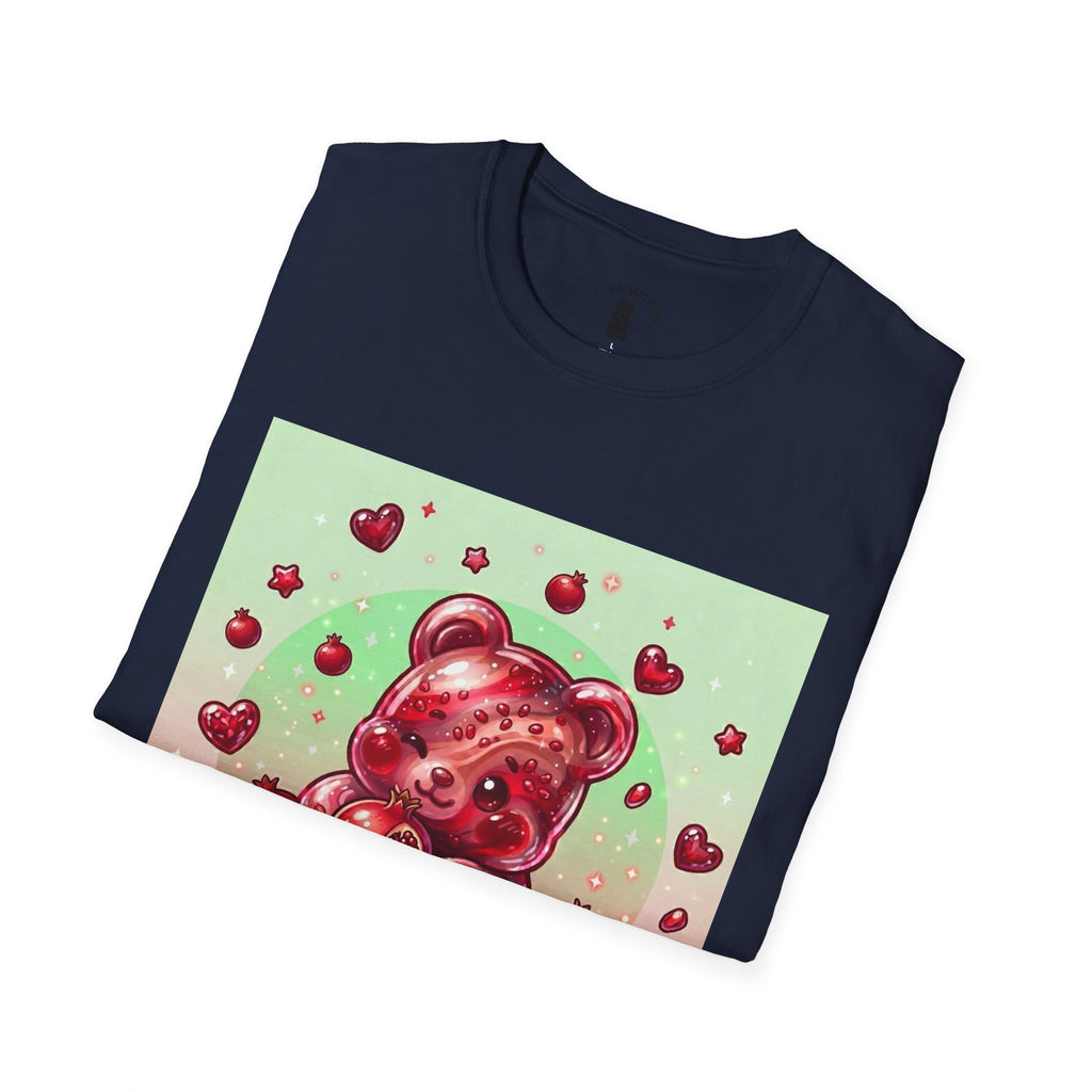 Pomegrante Red Gooey Gummy Bear — Cute Graphic Tee