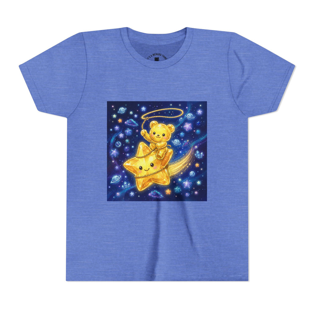 Rodeo, Giddy Up! Starlight Yellow Gooey Crystal Gummy Bear- Graphic T-Shirt
