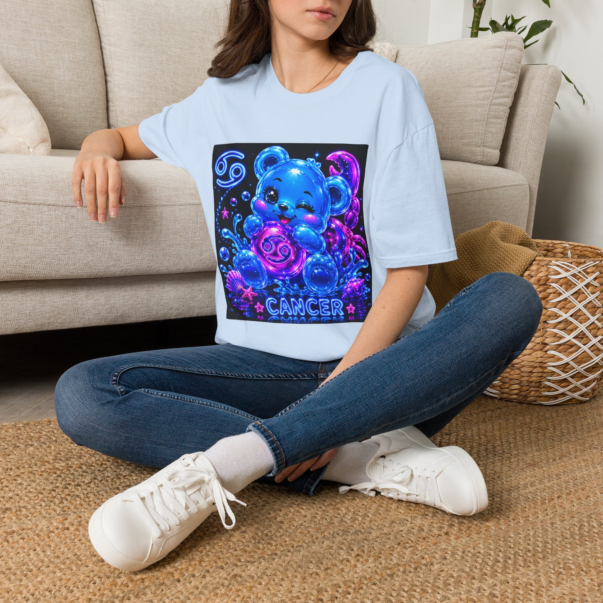 Cancer Zodiac Astrology Oozy Bears Special Addition- Graphic Shirt