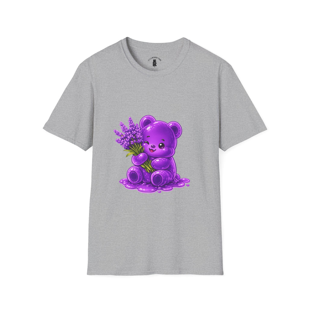 Special Lavender flower, Oozy Bear Gummy Friend- Graphic Shirt