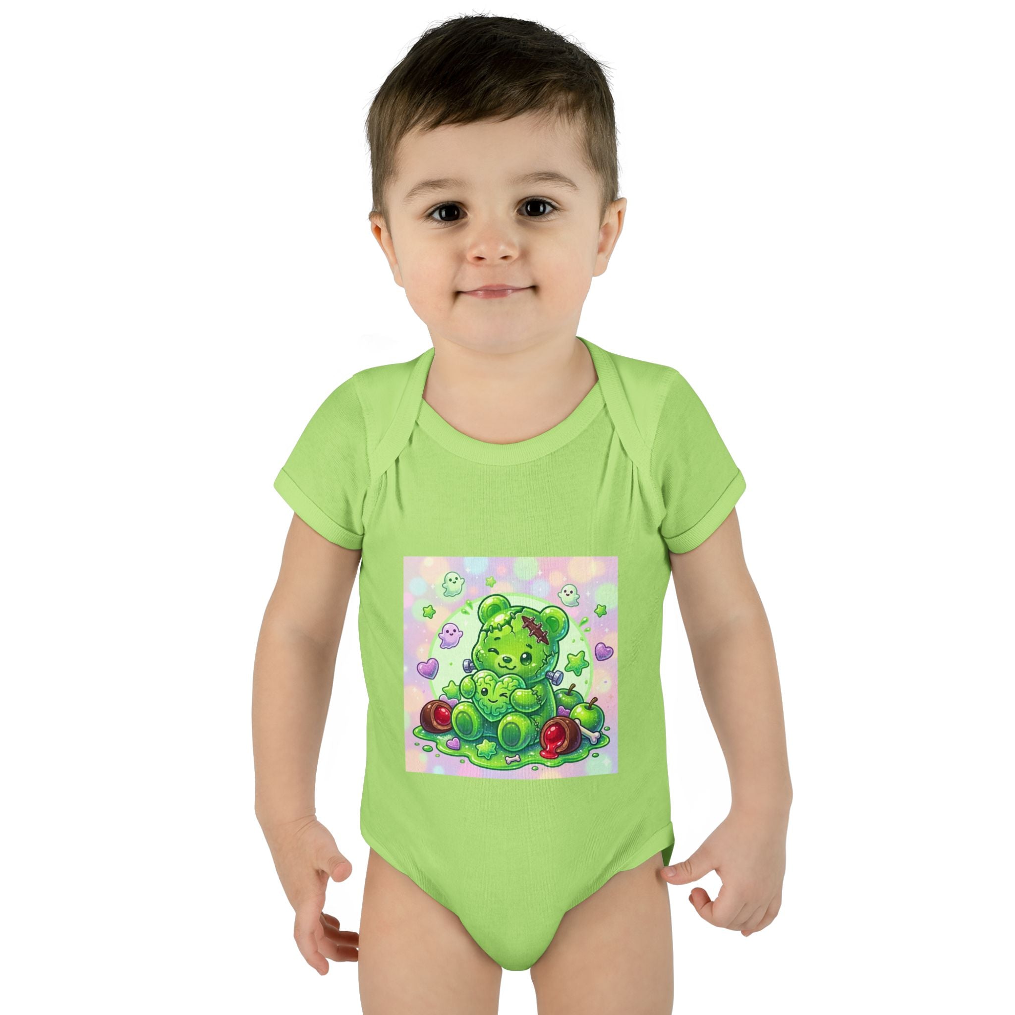 Baby Bodysuit Franken-Gooey-Gummy Stein Halloween