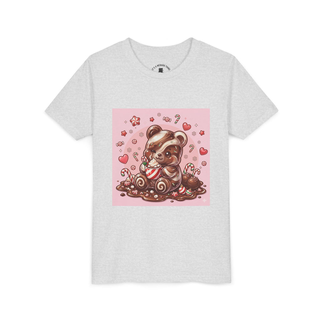 Cute Hot Chocolate Gooey Gummy Bear Holiday Kids Shirt