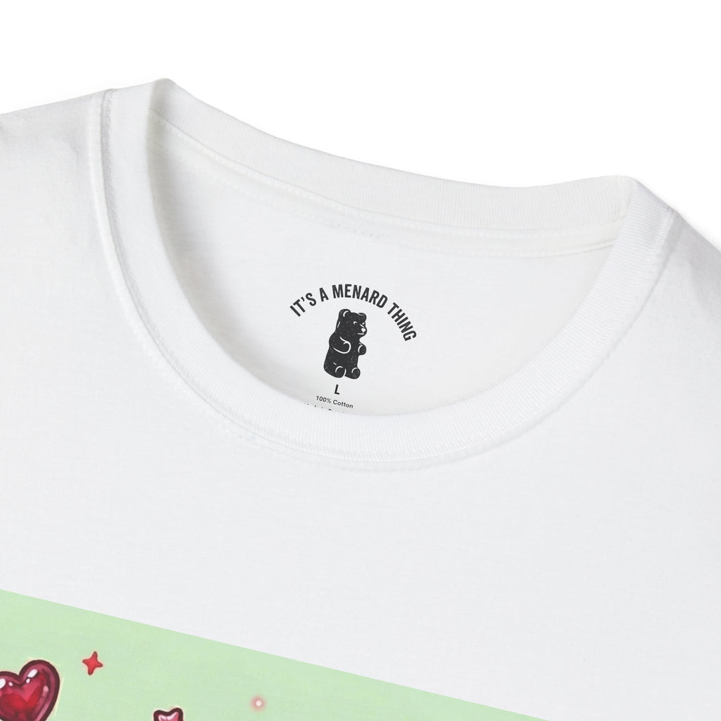 Pomegrante Red Gooey Gummy Bear — Cute Graphic Tee