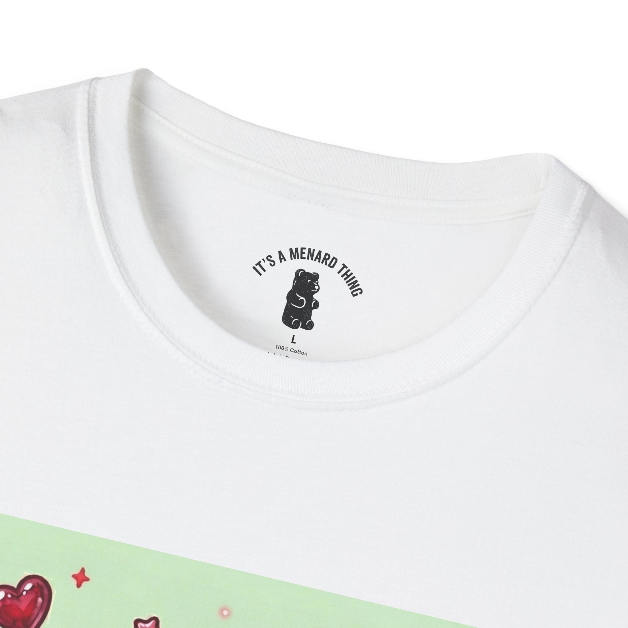 Pomegrante Red Gooey Gummy Bear — Cute Graphic Tee