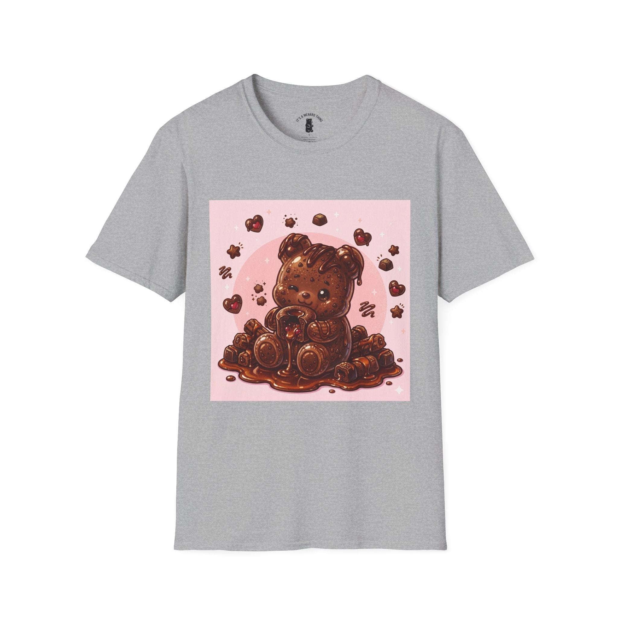 Chocolate Molten Lava Cake Gooey Gummy Bear — Cute Graphic Tee
