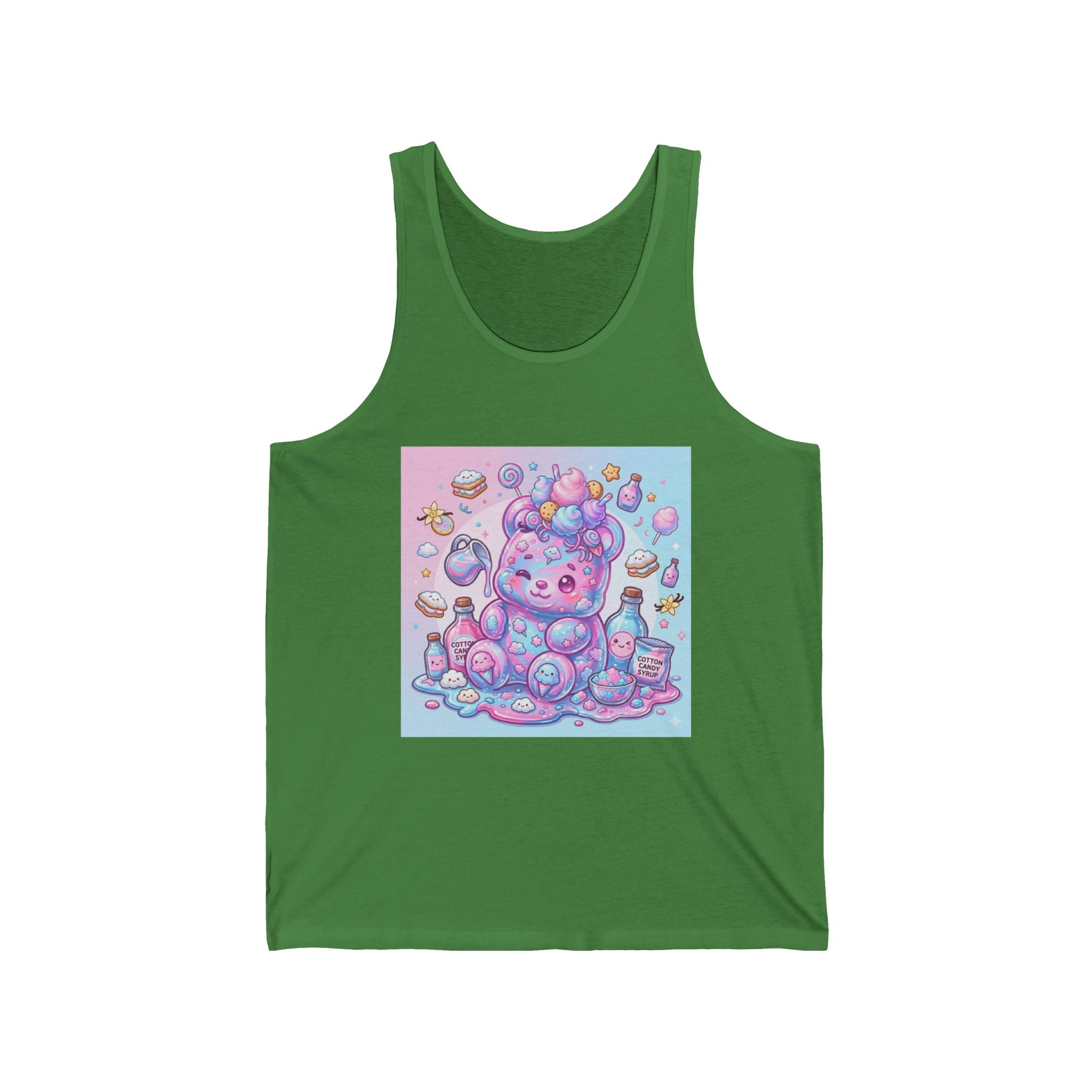 Cotton Candy Sweet, Exotic Gooey Gummy — Pastel Graphic Tank
