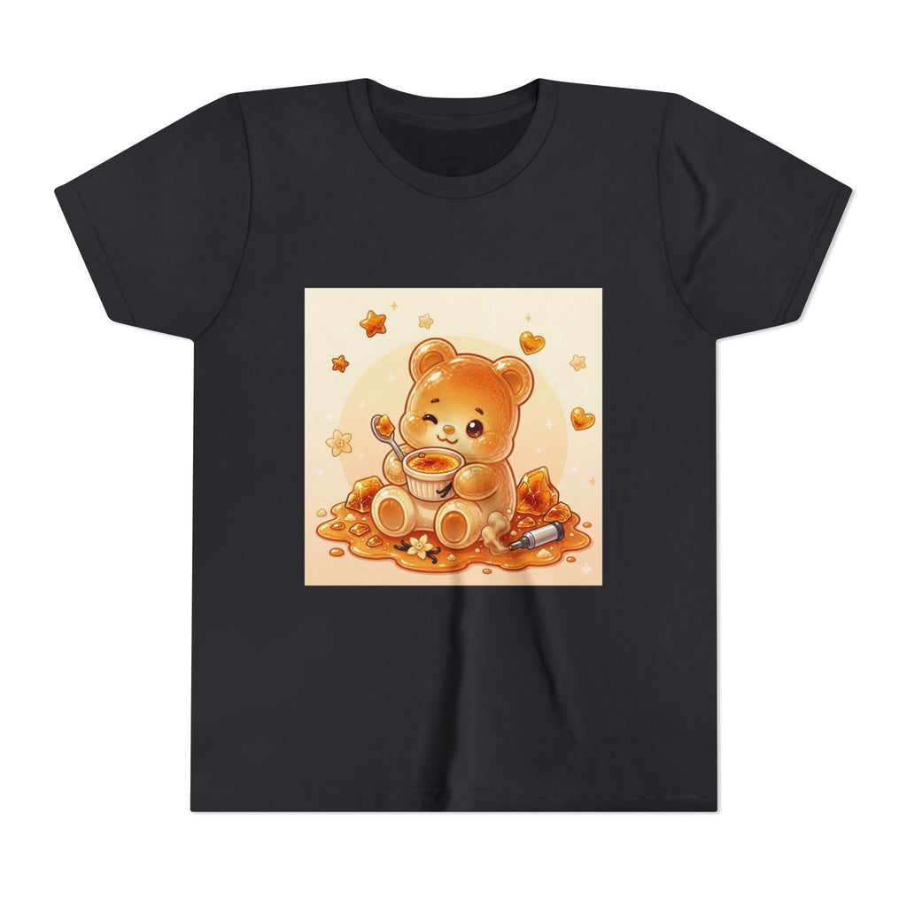 Cream Brulé Crunch Gooey Gummy Bear Graphic Youth Shirt