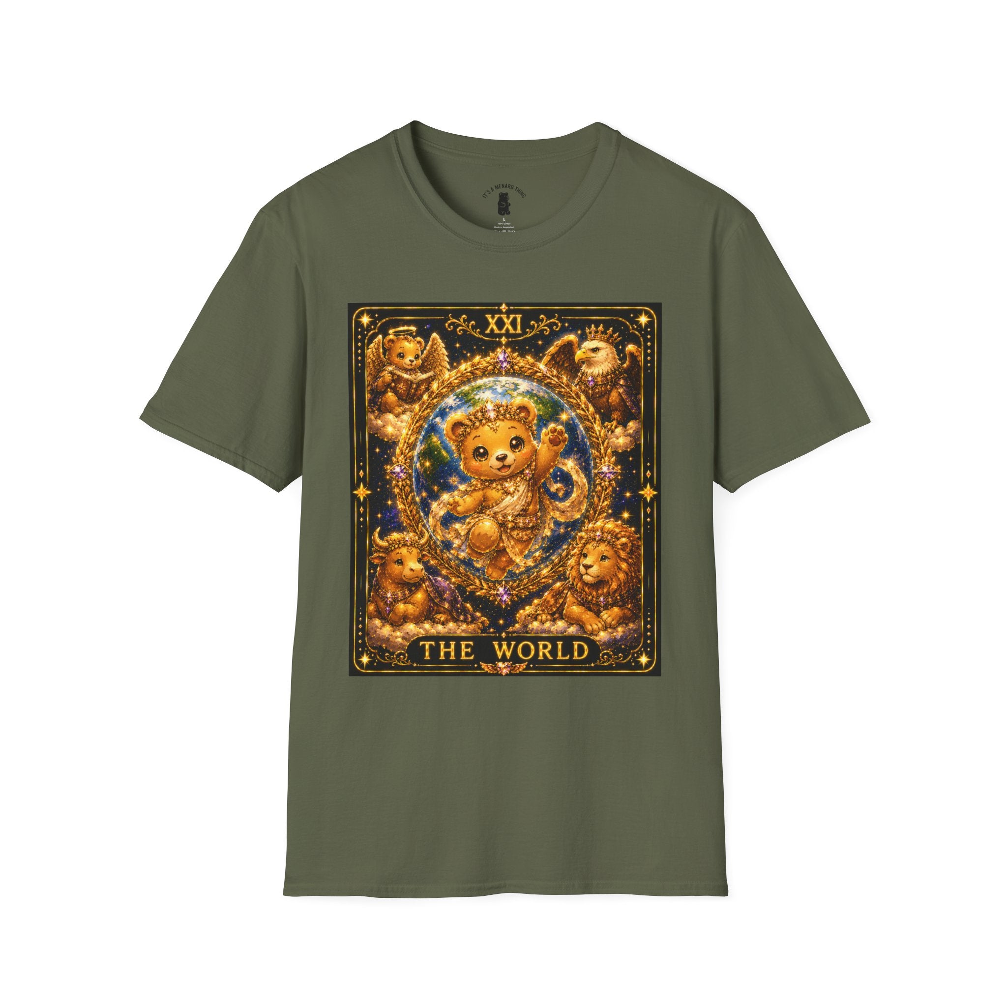 The World Tarot Golden Oozy Bear Special Addition- Graphic Shirt