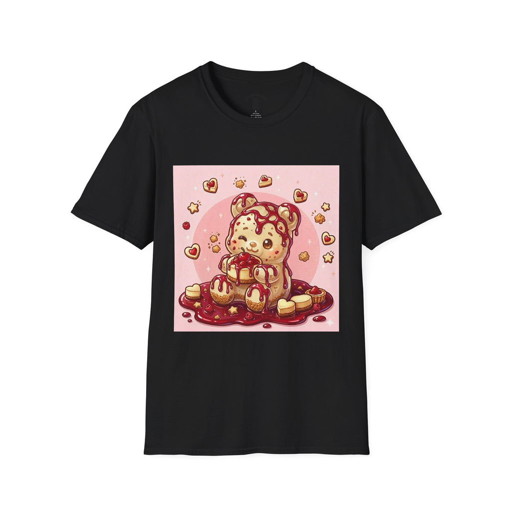 Raspberry Cheese Cake Gooey Gummy Bear — Kawaii Grapic T-Shirt