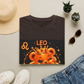 Leo Zodiac Crowned Oozy Bear Friend Astrology- Graphic Shirt