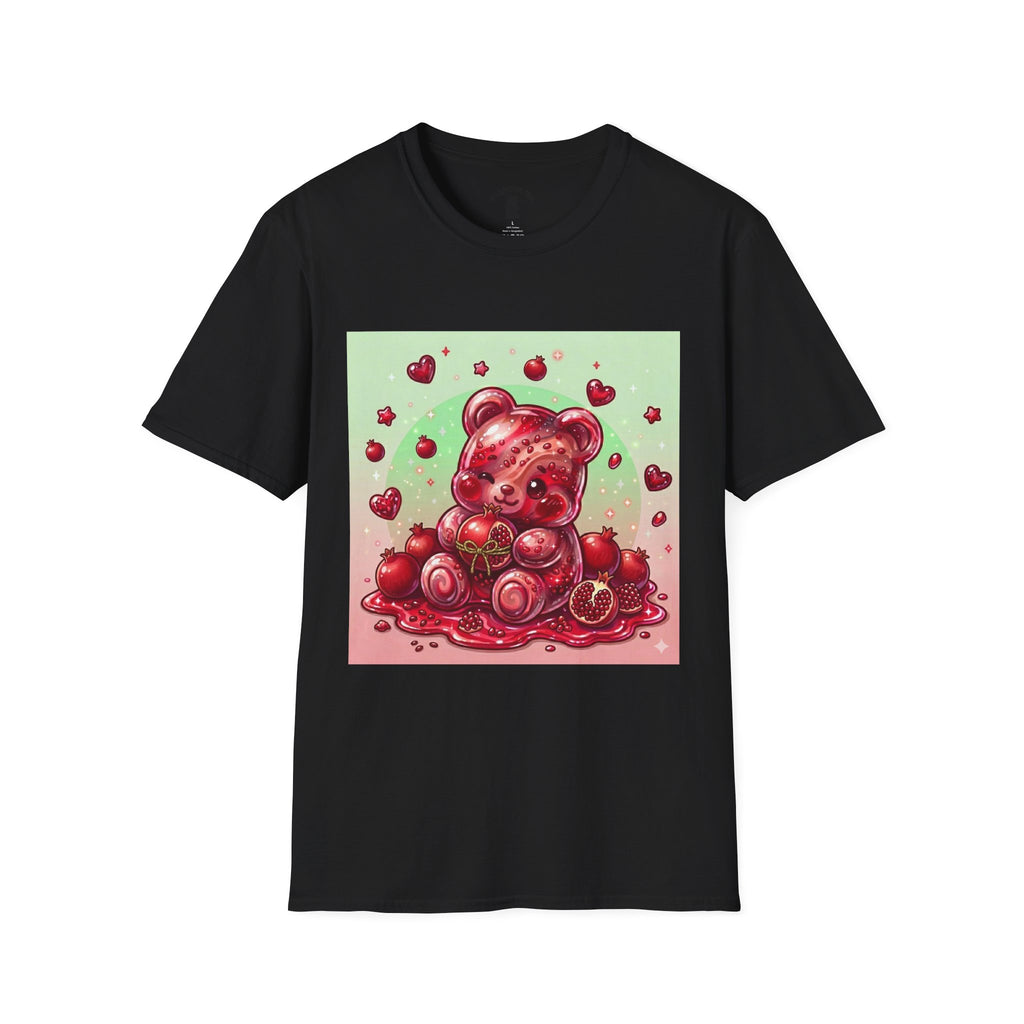 Pomegrante Red Gooey Gummy Bear — Cute Graphic Tee