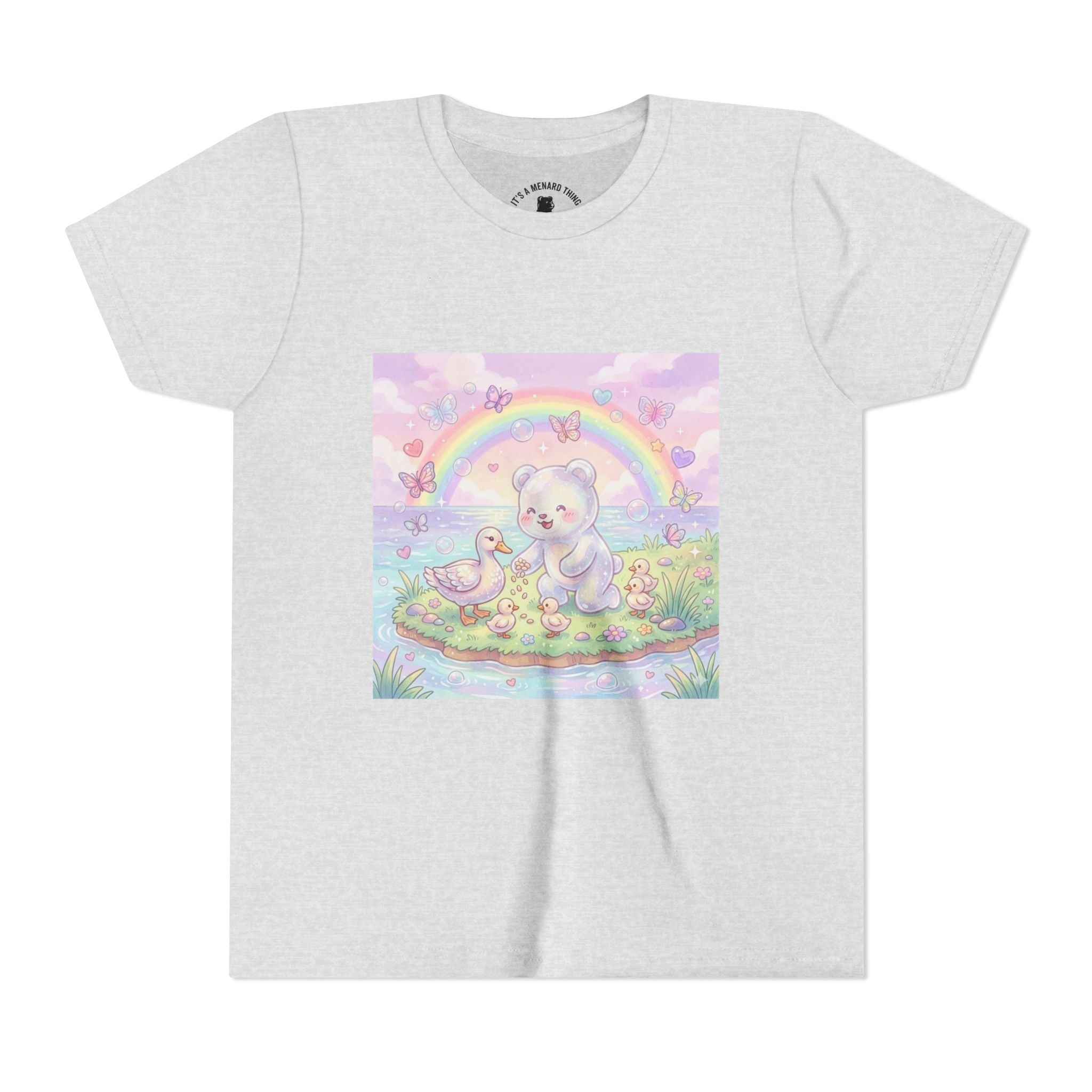 Duck Feeding, Gooey Gummy Friend- Graphic T-Shirt