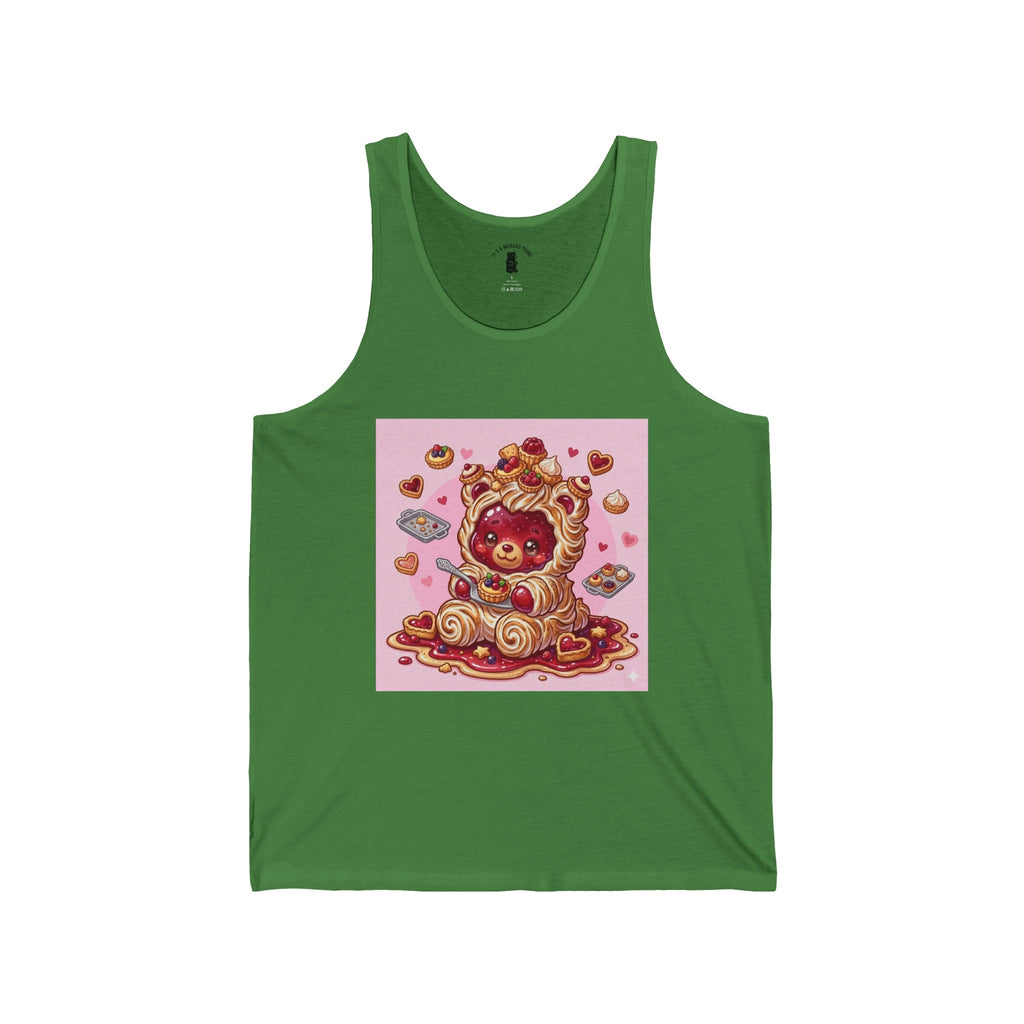 Mixed Berry Whipped Cream Tart Special, Oozy Snow Gummy Bear Friend- Graphic Shirt