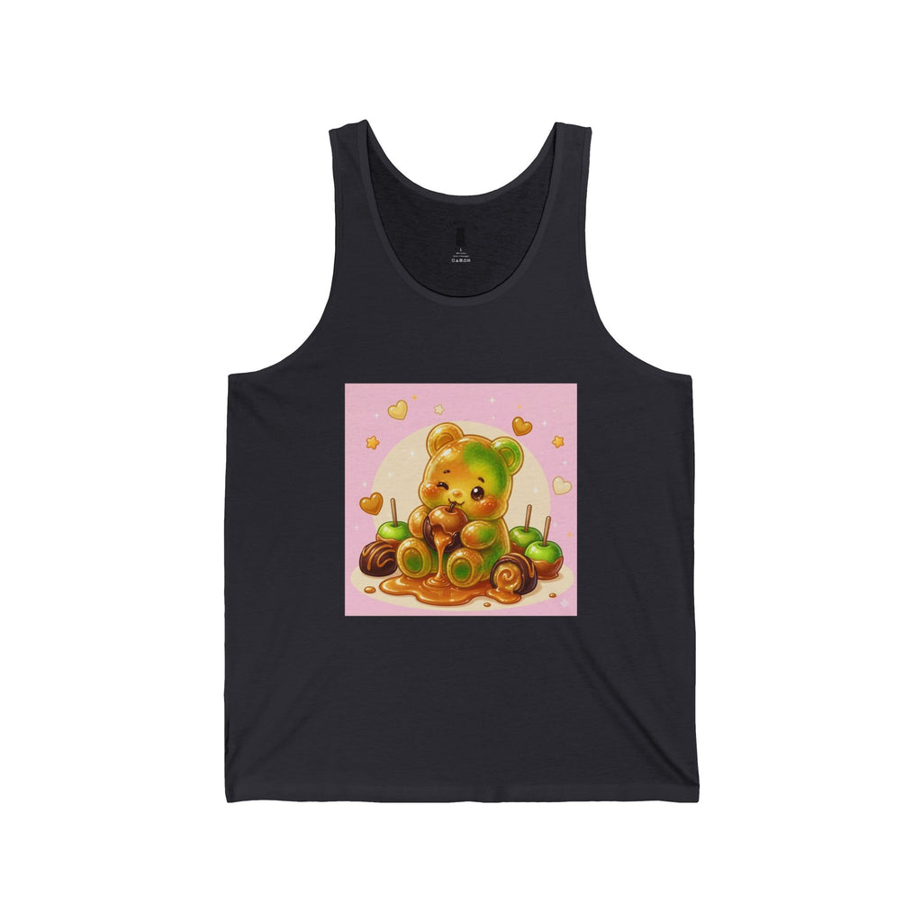 Caramel Apple, Gooey Gummy Bear Friend — Kawaii Graphic Tank top