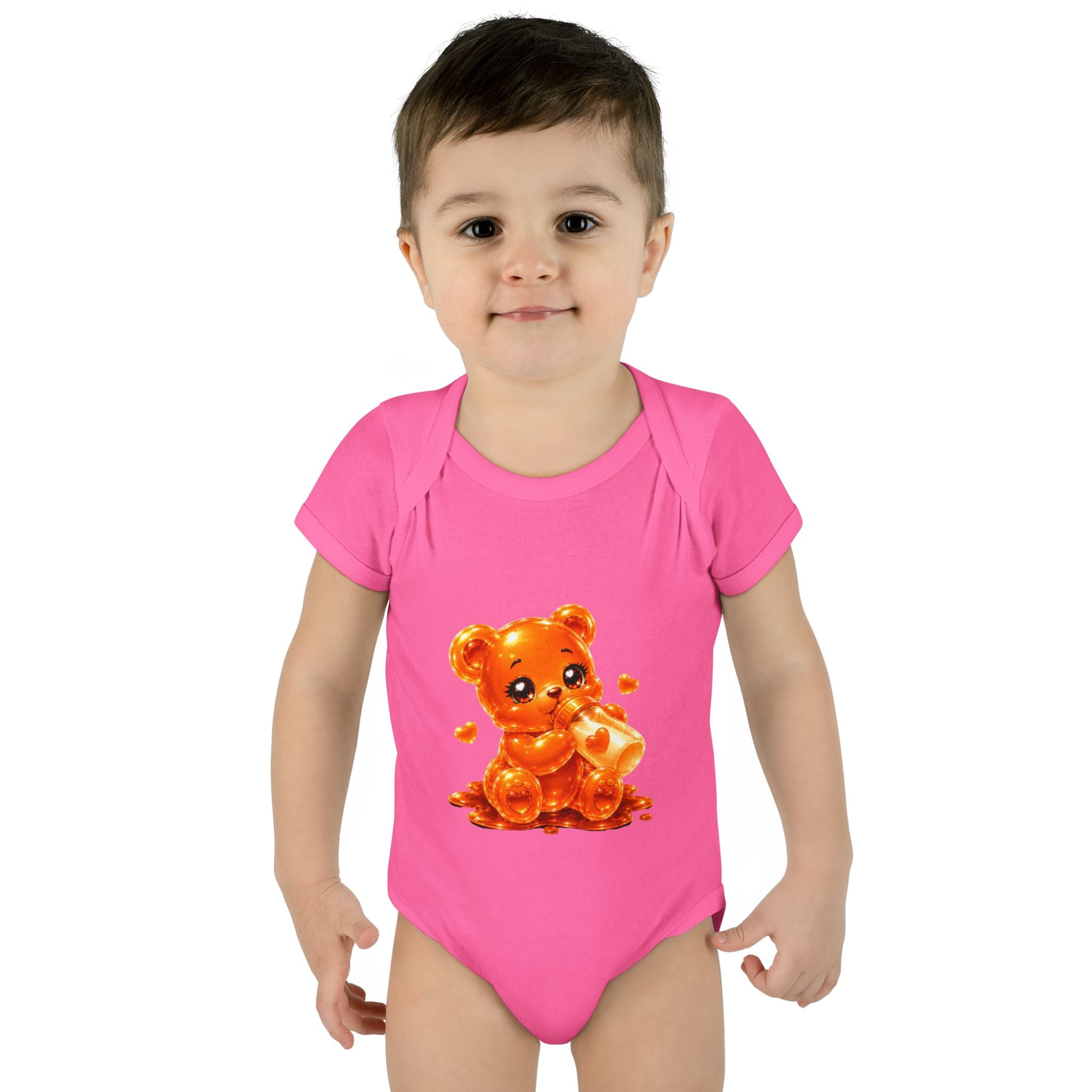 Snack Time, Oozy Baby Gummy Bear Cutie Special Addition- Graphic Onesie