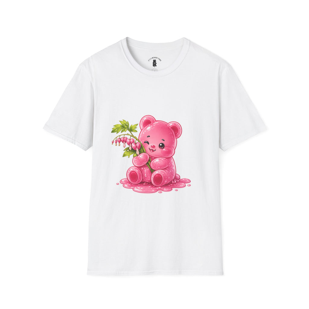 Praising Bleeding Hearts, Pink Oozy Bear Gummy Special- Graphic Shirt