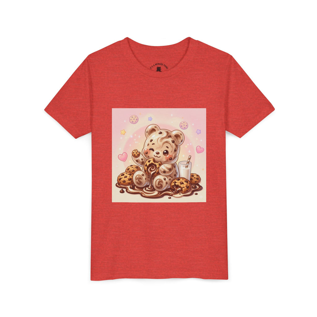 Cookies & Milk Gooey Fudge Gummy Bear Graphic Shirt