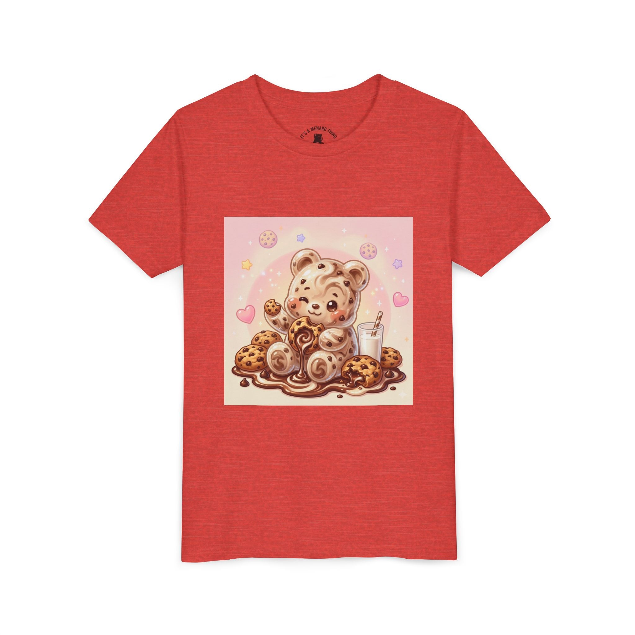 Cookies & Milk Gooey Fudge Gummy Bear Graphic Shirt