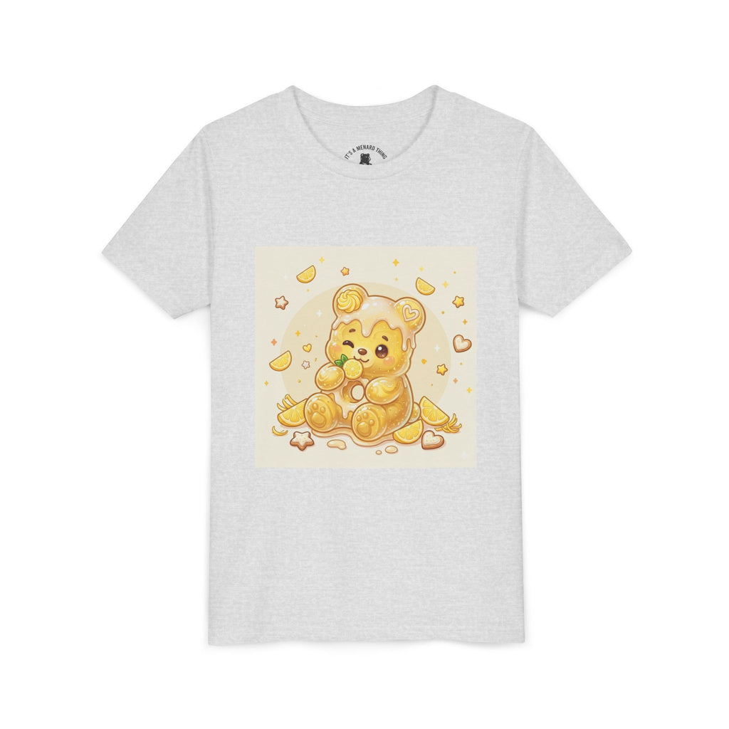 Lemon Bunt Cake Gooey Gummy bear Kids Shirt