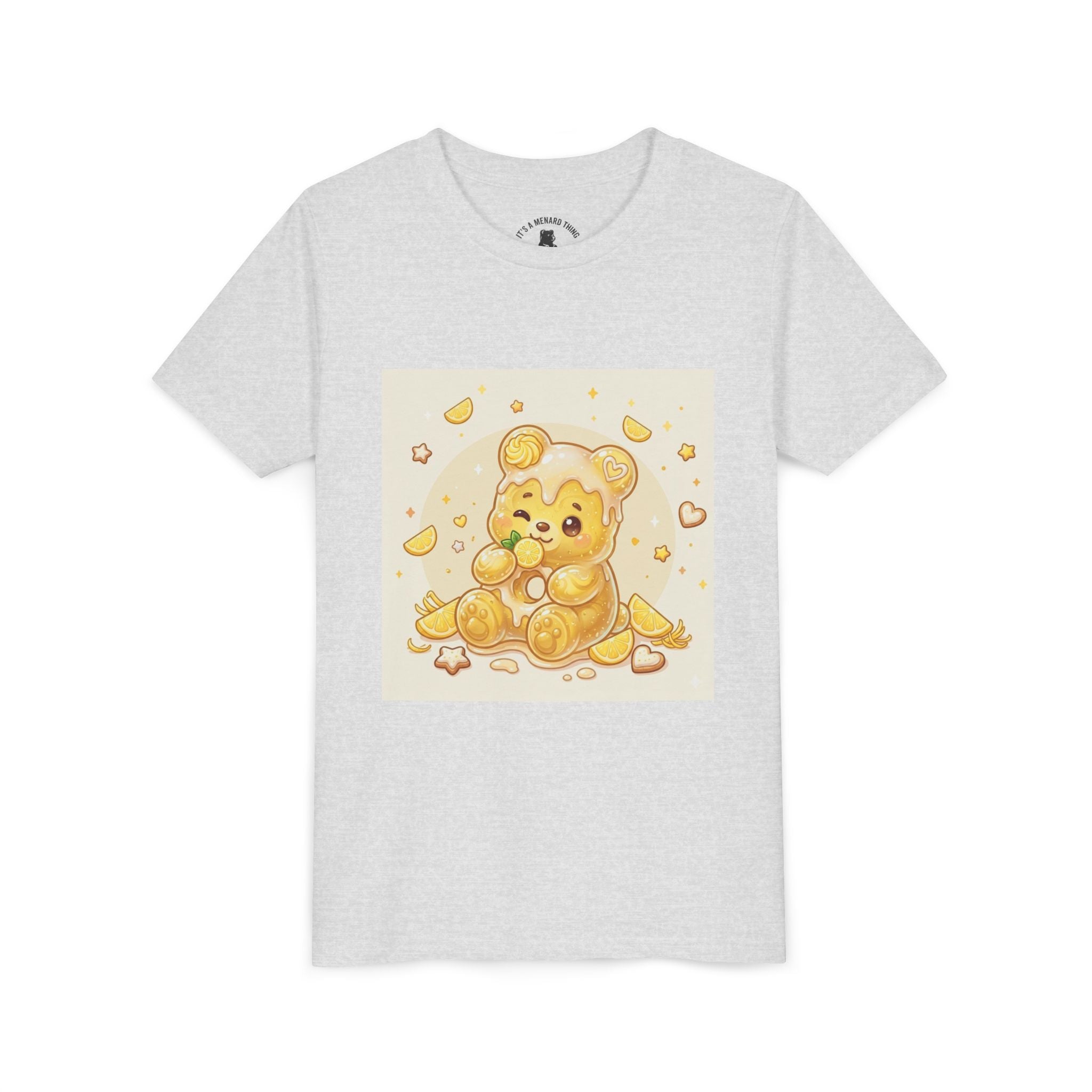 Lemon Bunt Cake Gooey Gummy bear Kids Shirt